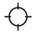 Crosshair or scope reticle