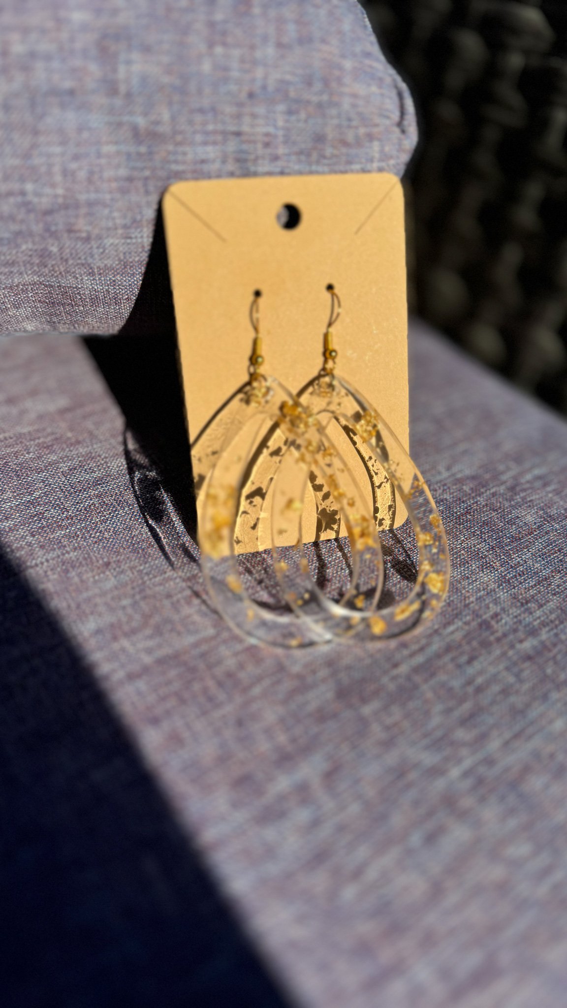 handmade Epoxy and stone Jewelry