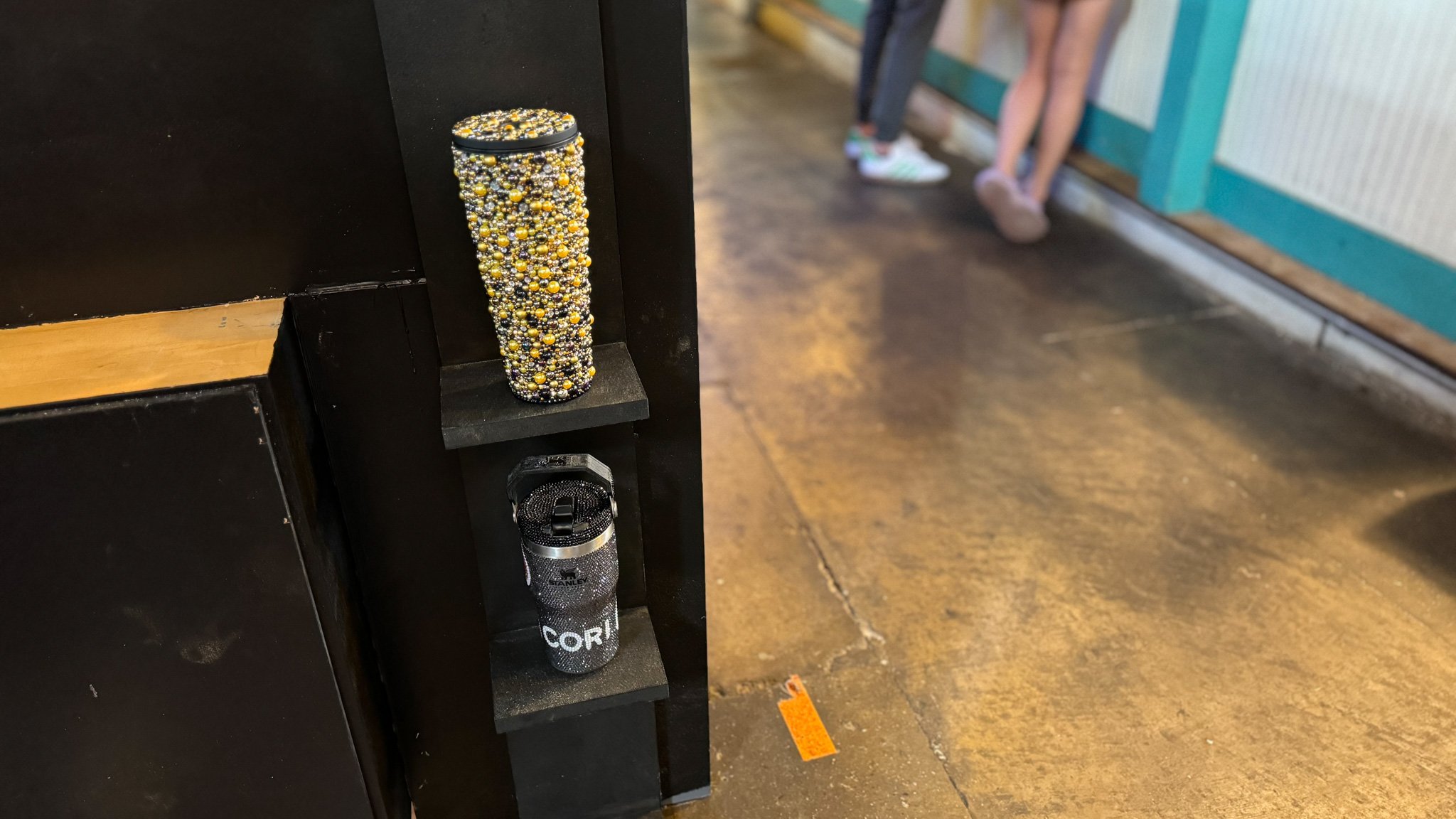 Custom bling tumbler