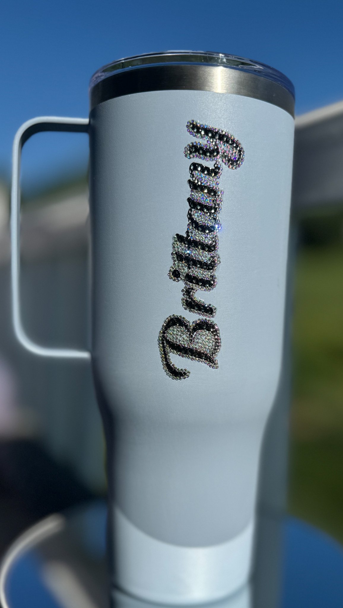 Name only sprinkle/Vinyl tumbler