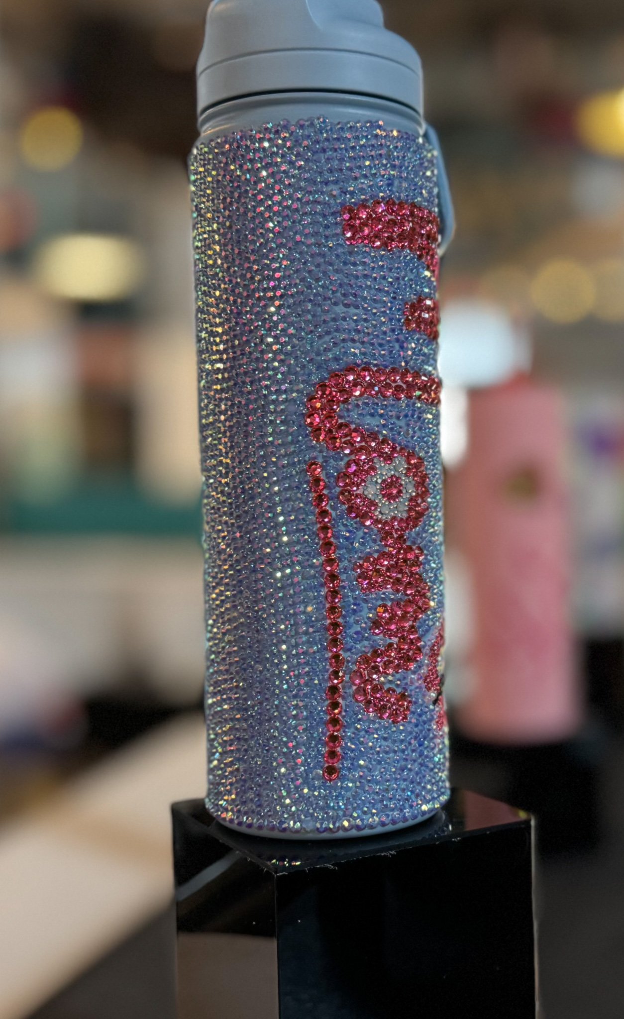 Custom name Bling tumbler