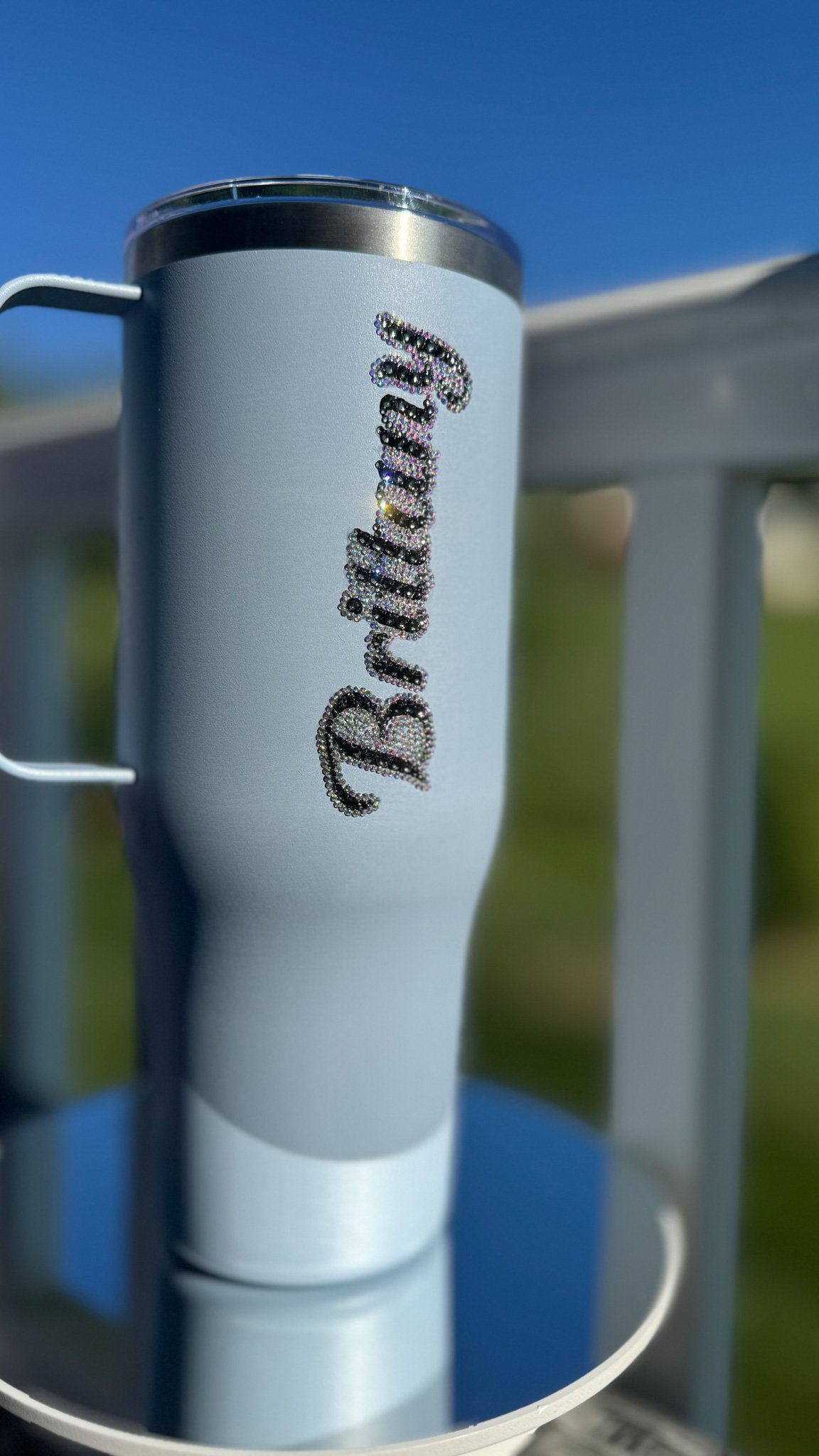 Name only sprinkle/Vinyl tumbler