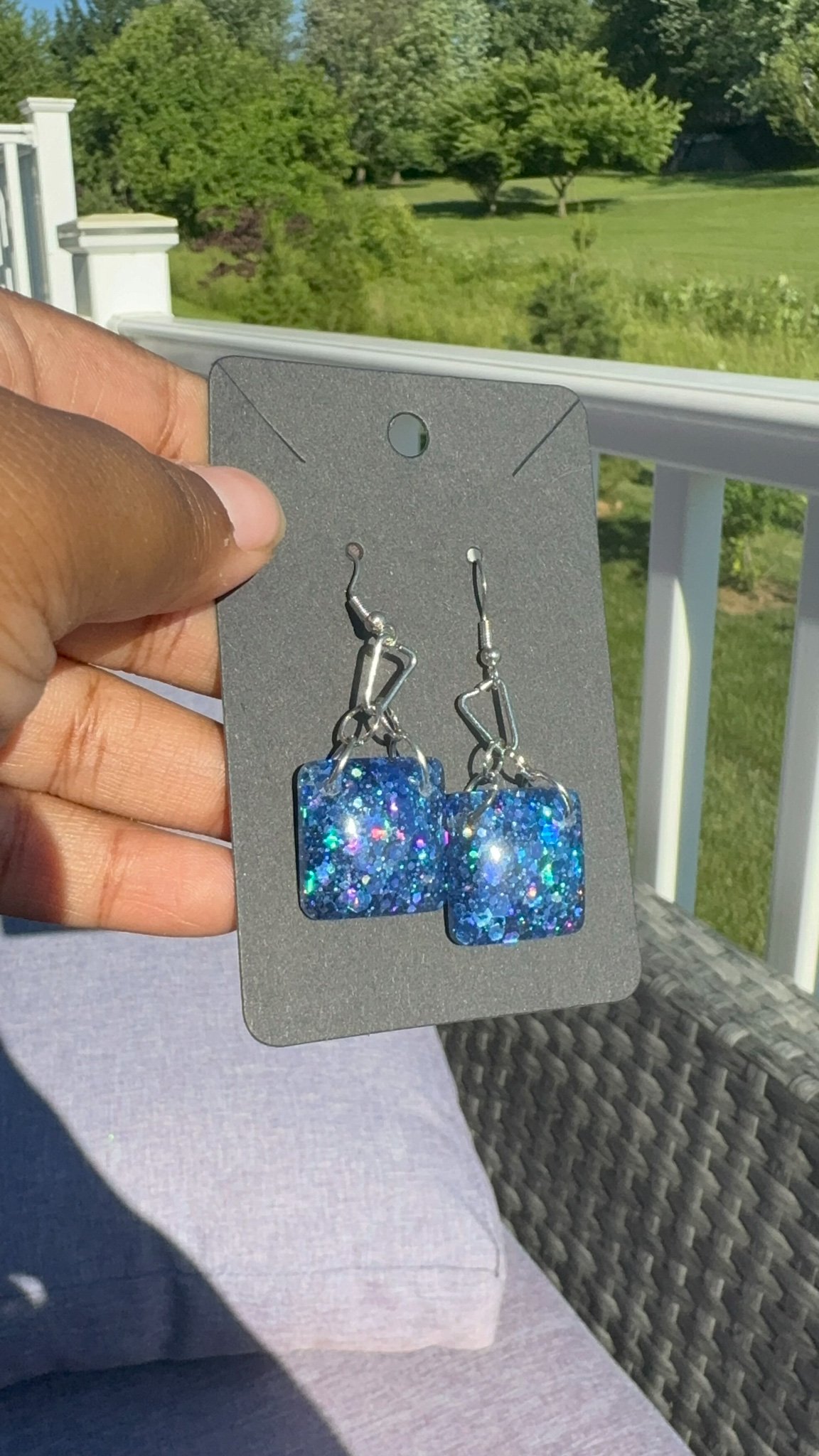 handmade Epoxy and stone Jewelry