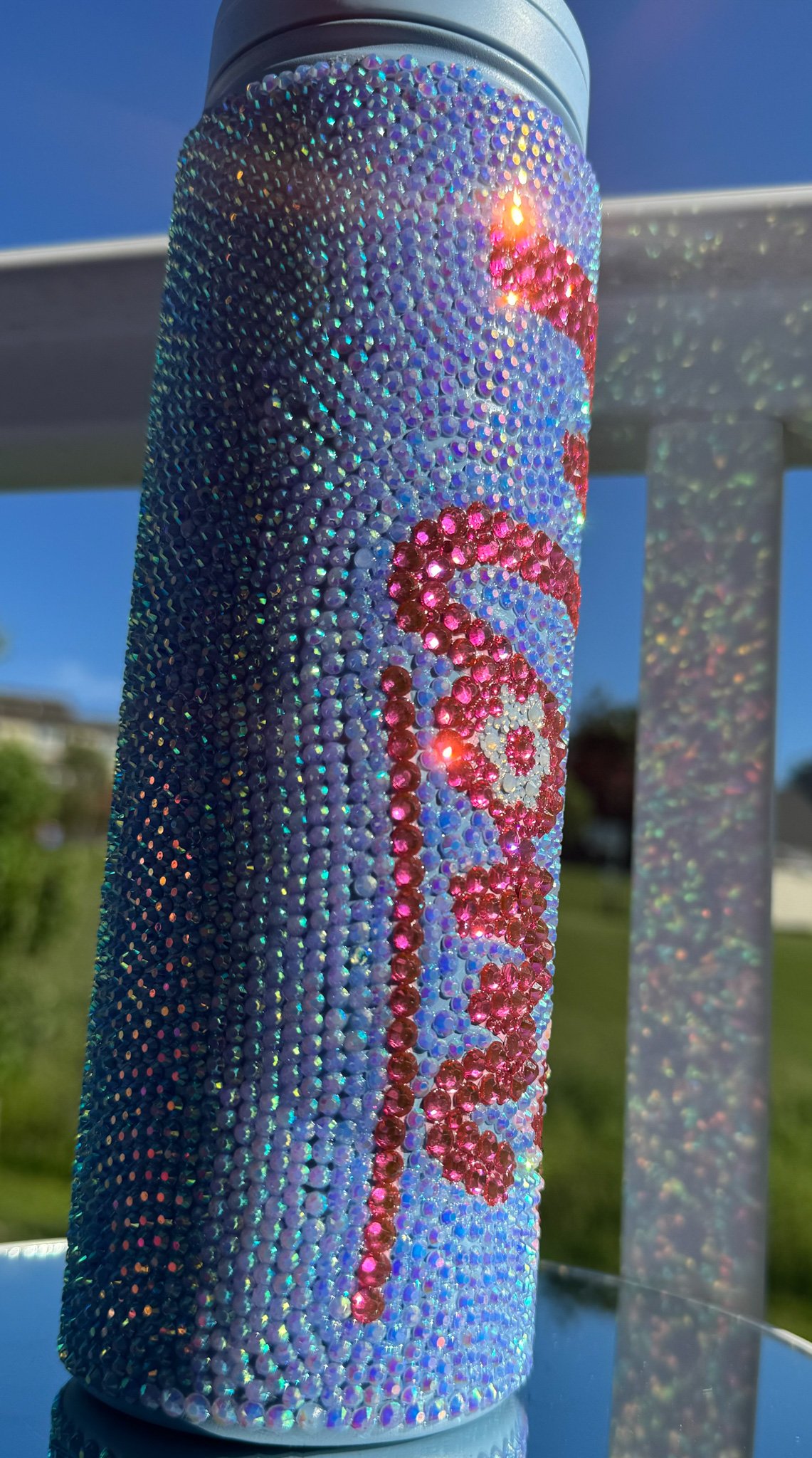 Custom Mothers day Bling tumbler
