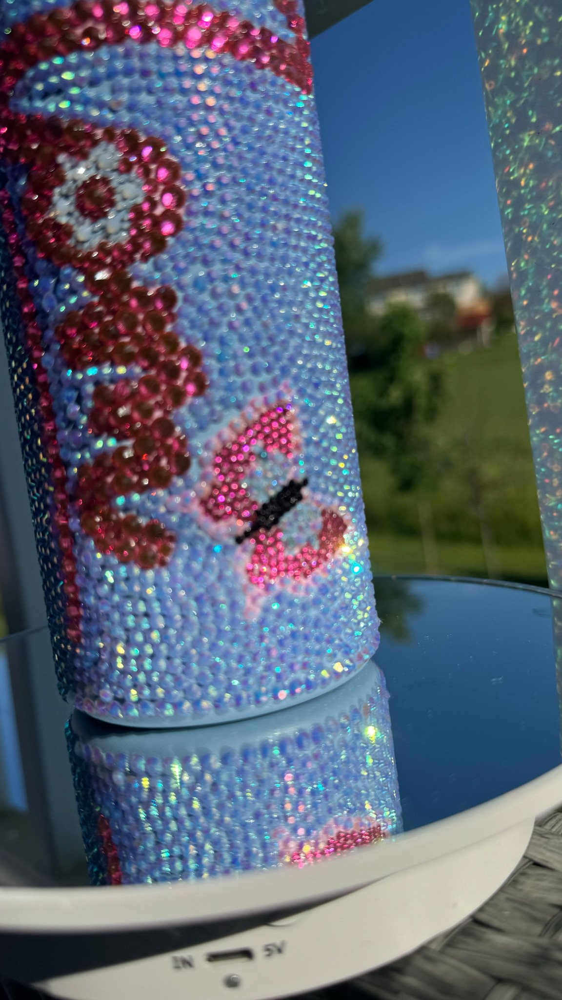 Custom Mothers day Bling tumbler