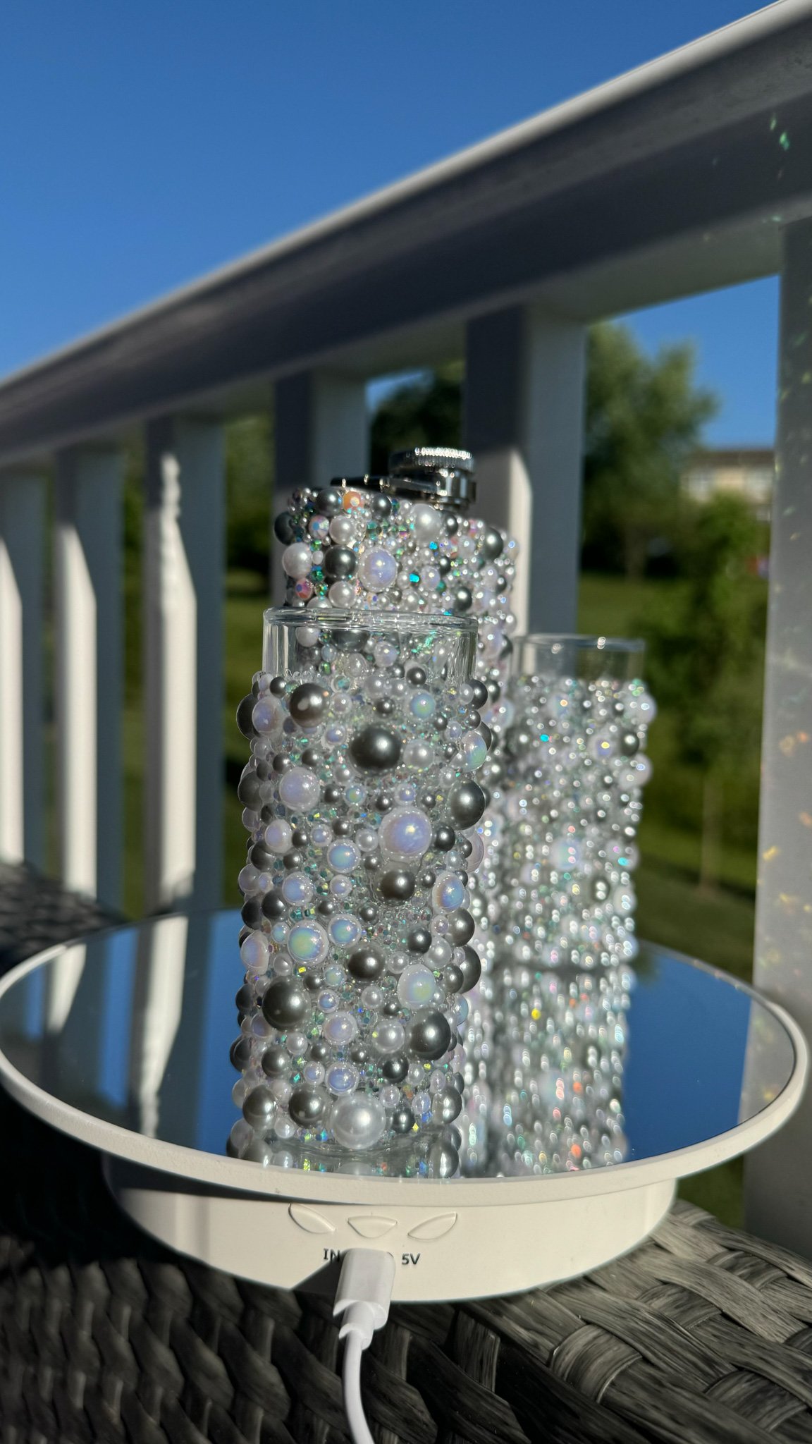 Bling Flash with Shot glasses