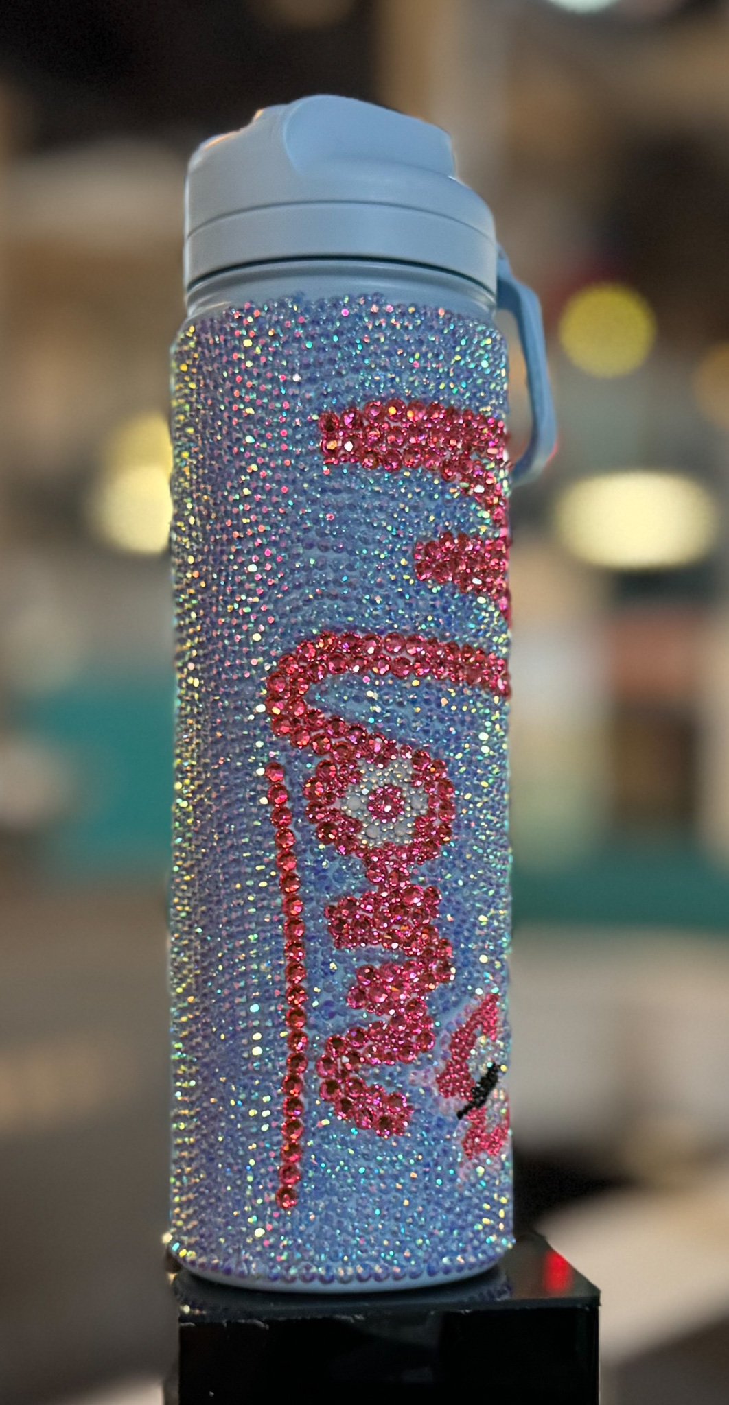 Custom name Bling tumbler
