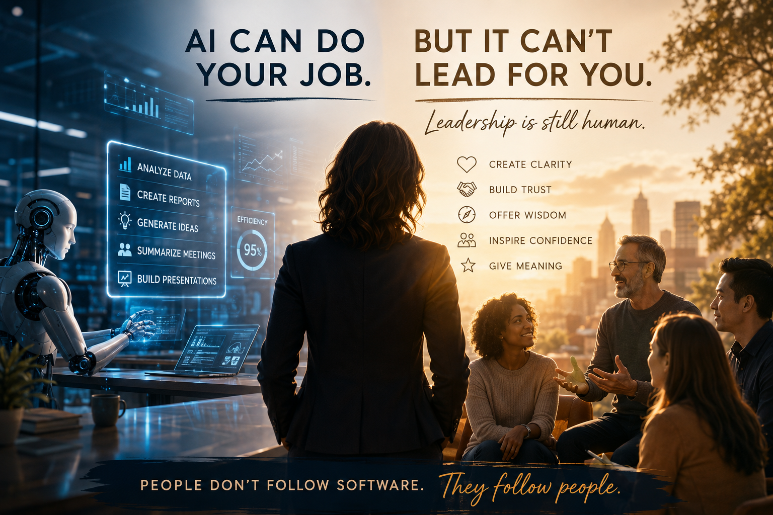 AI Can Do Your Job. Can It Do Your Leadership?