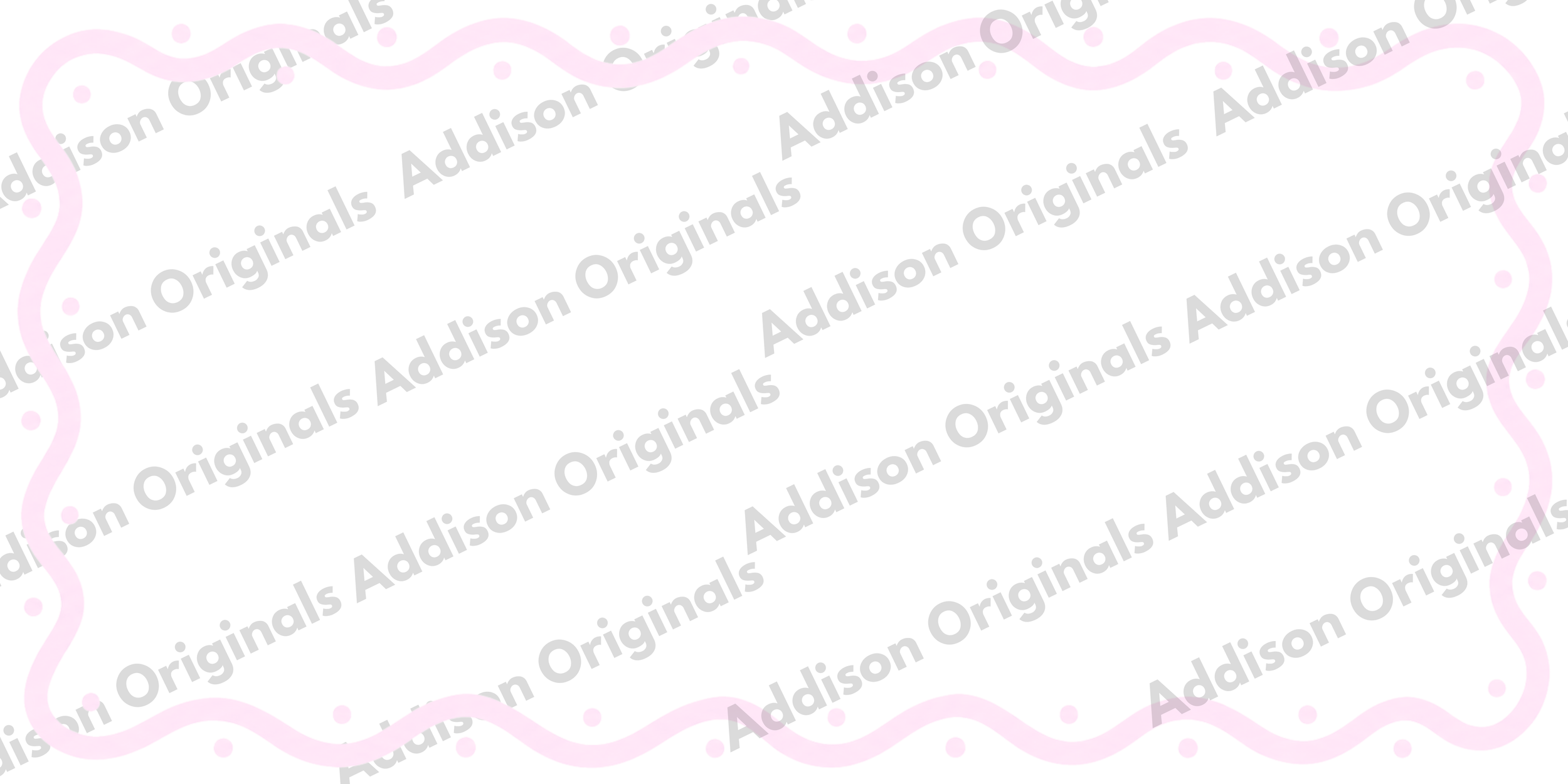 3x6ft Squiggle Border Template Pack – 8 Color Bundle