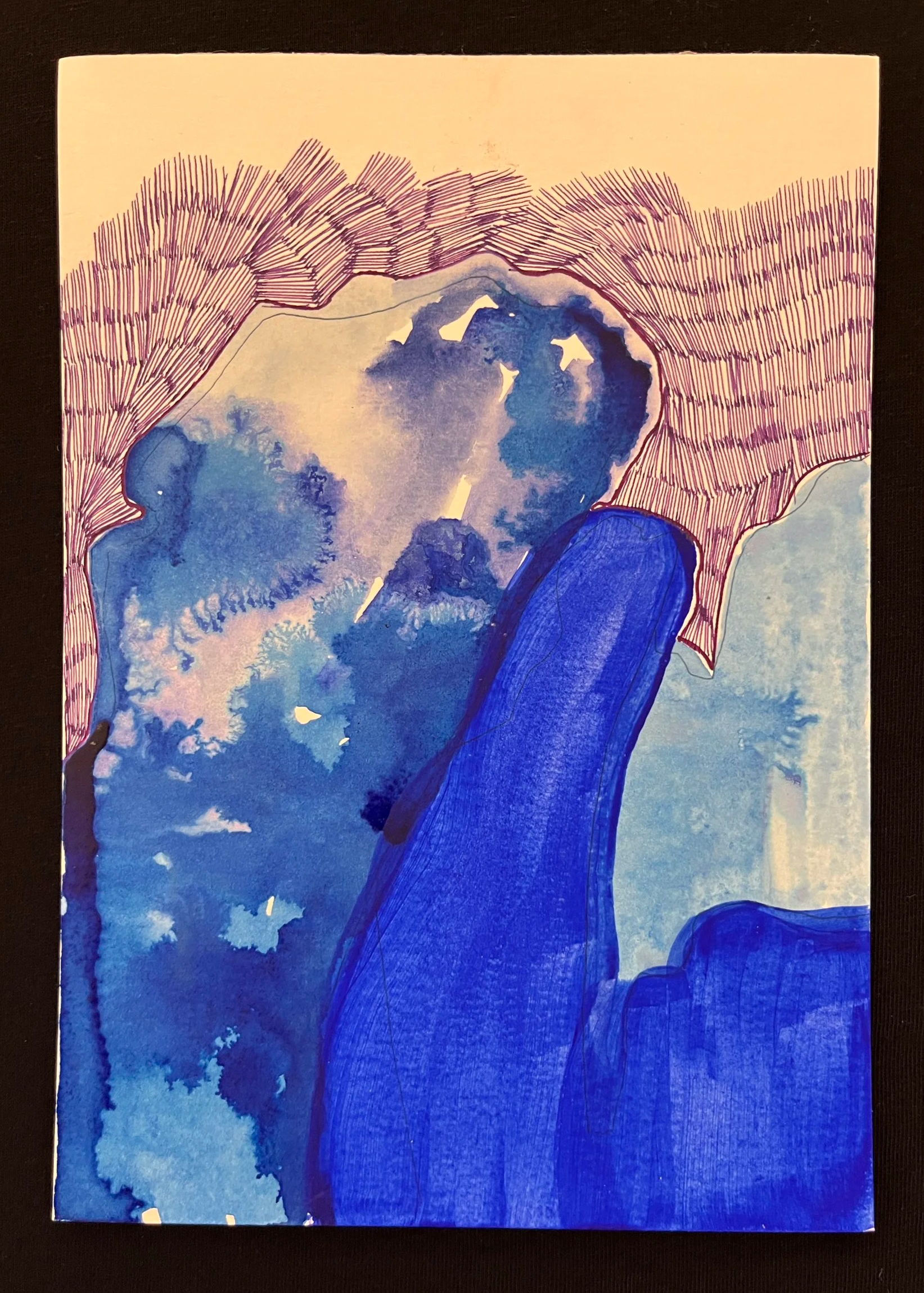 05, Ezgi Nur Akinci, Mixed Media auf Papier, A5