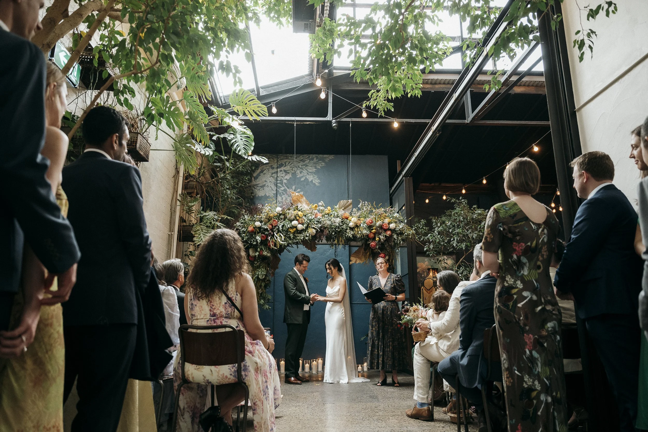 exchanging vows