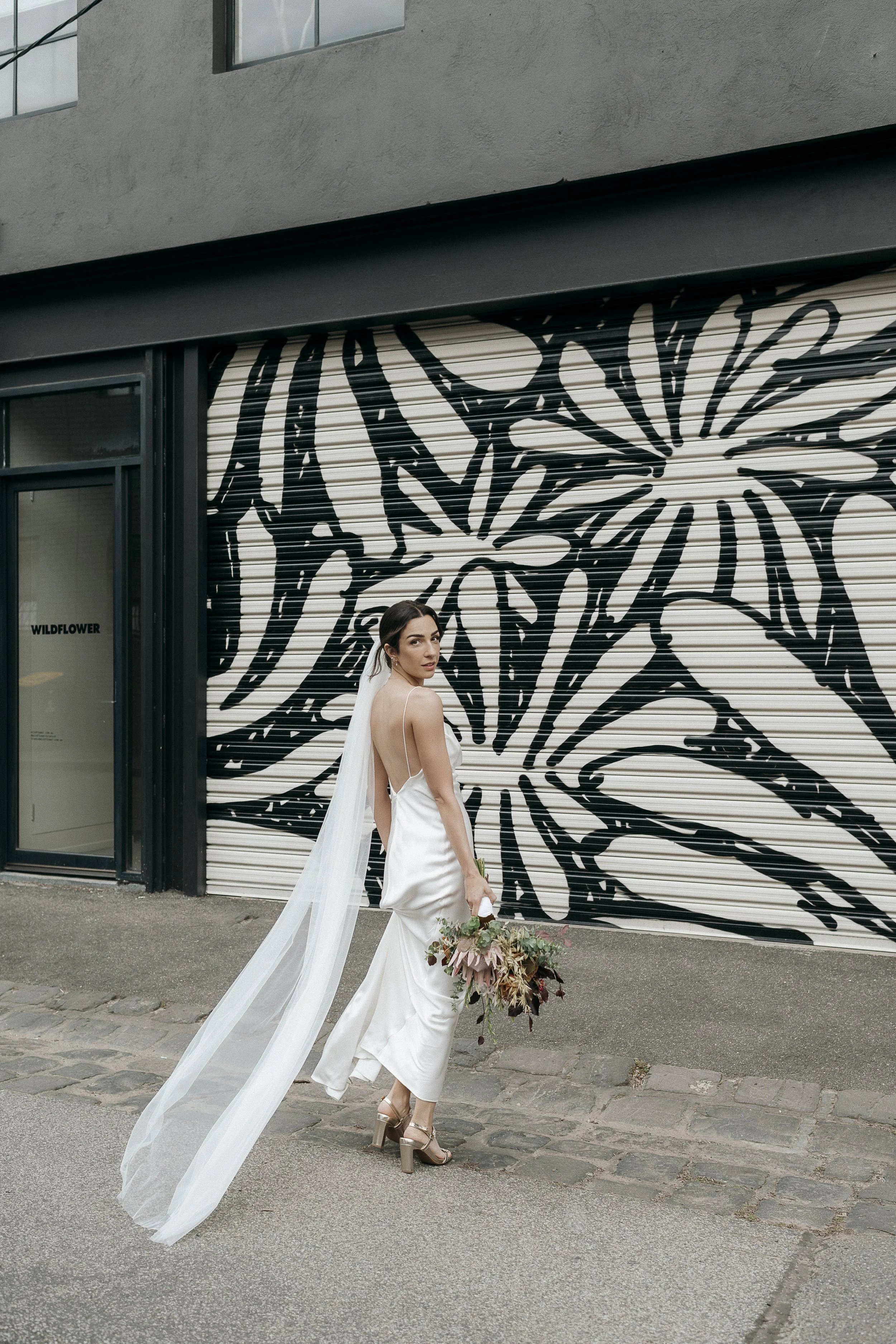 Relaxed Editorial Portrait Bride