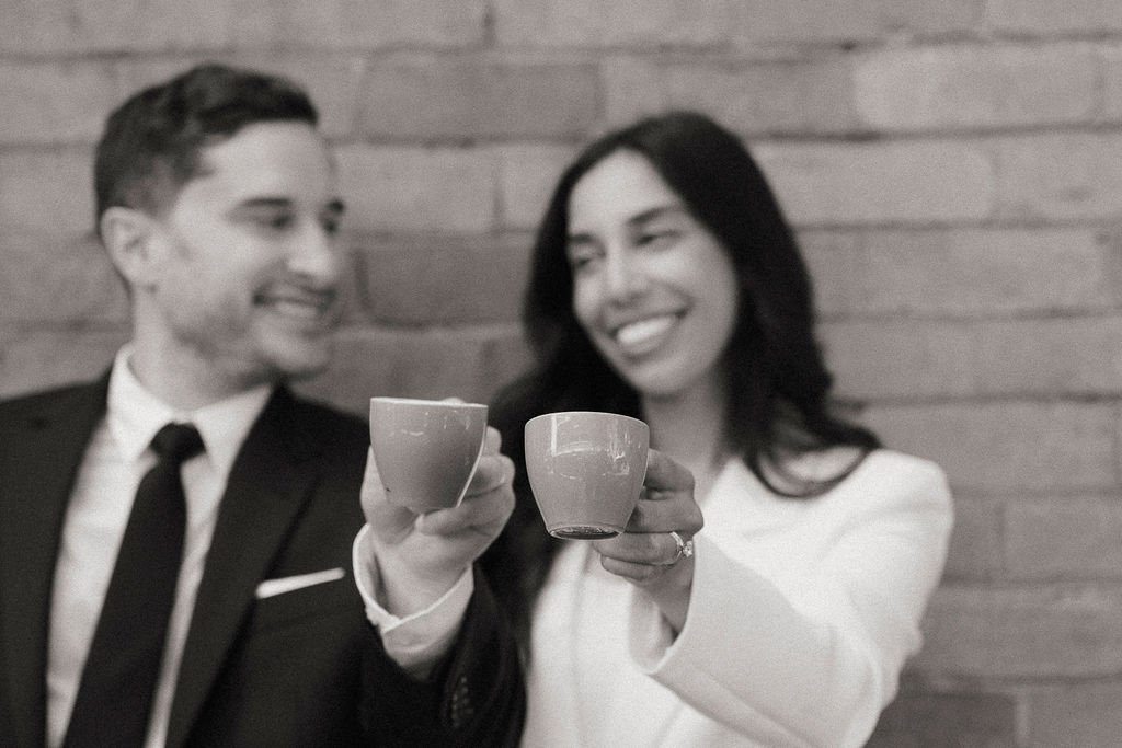 Black and white moment