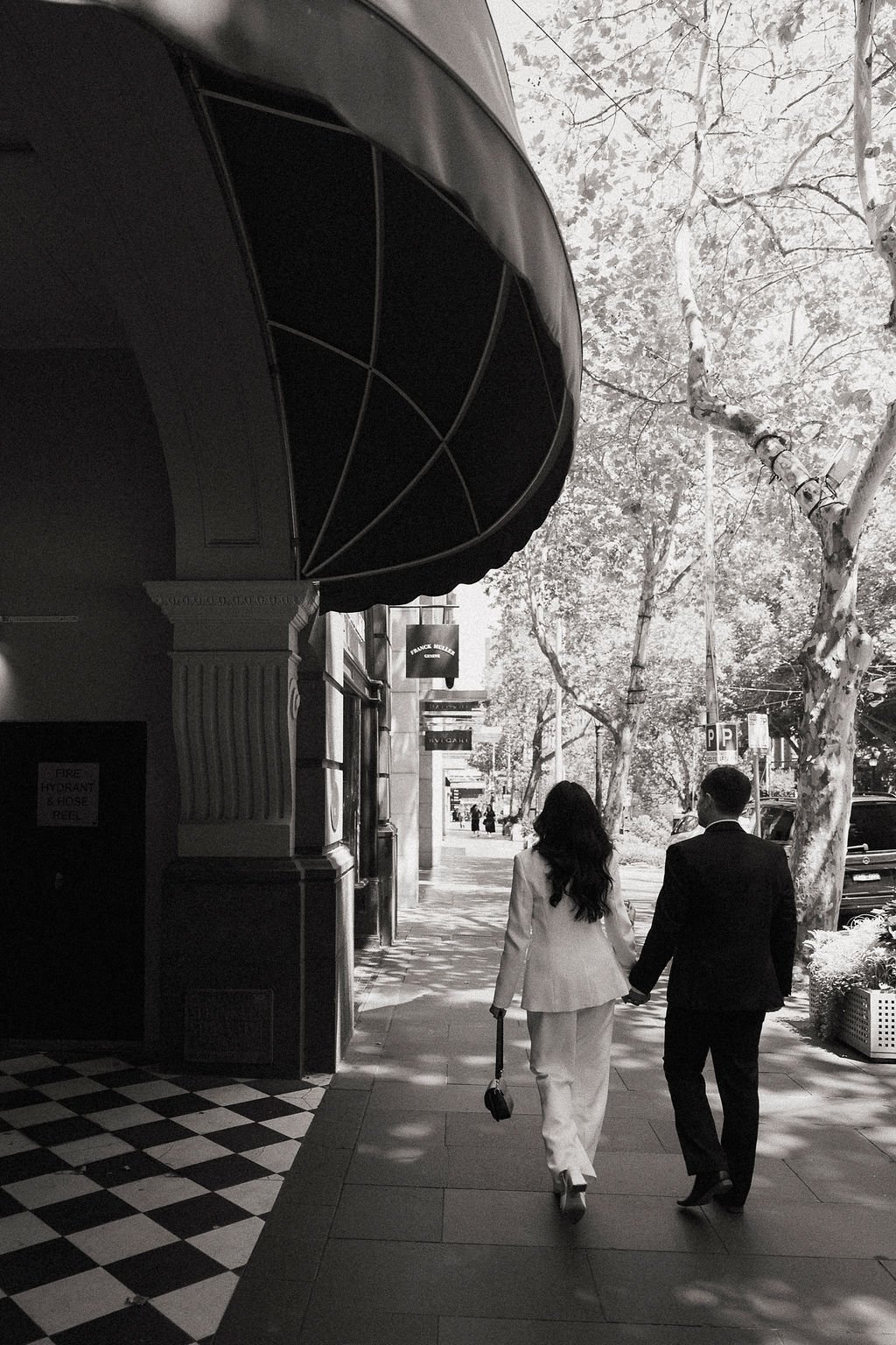 Melbourne City Walk on Wedding day