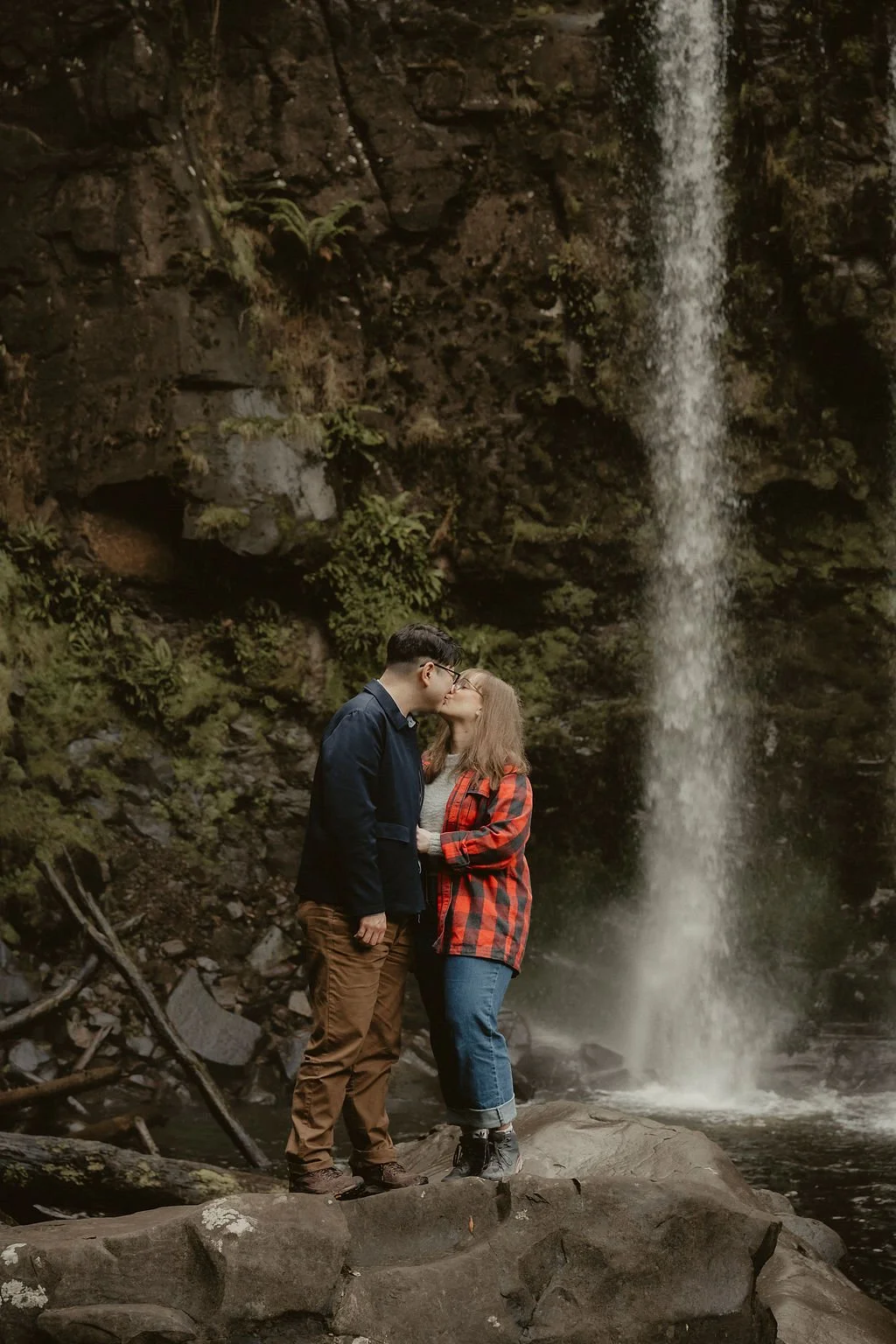 Engagement photography Hopetoun Falls