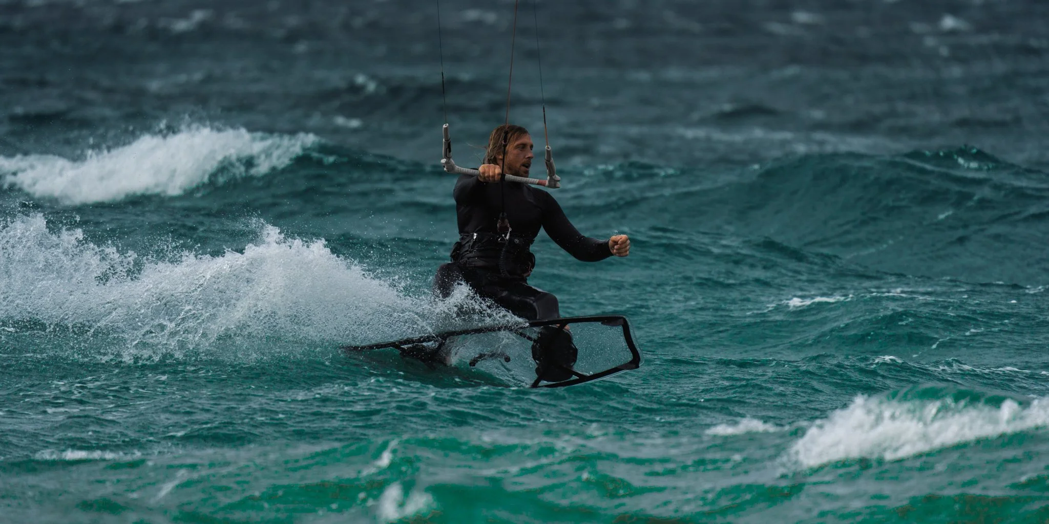Clear Board kite surf