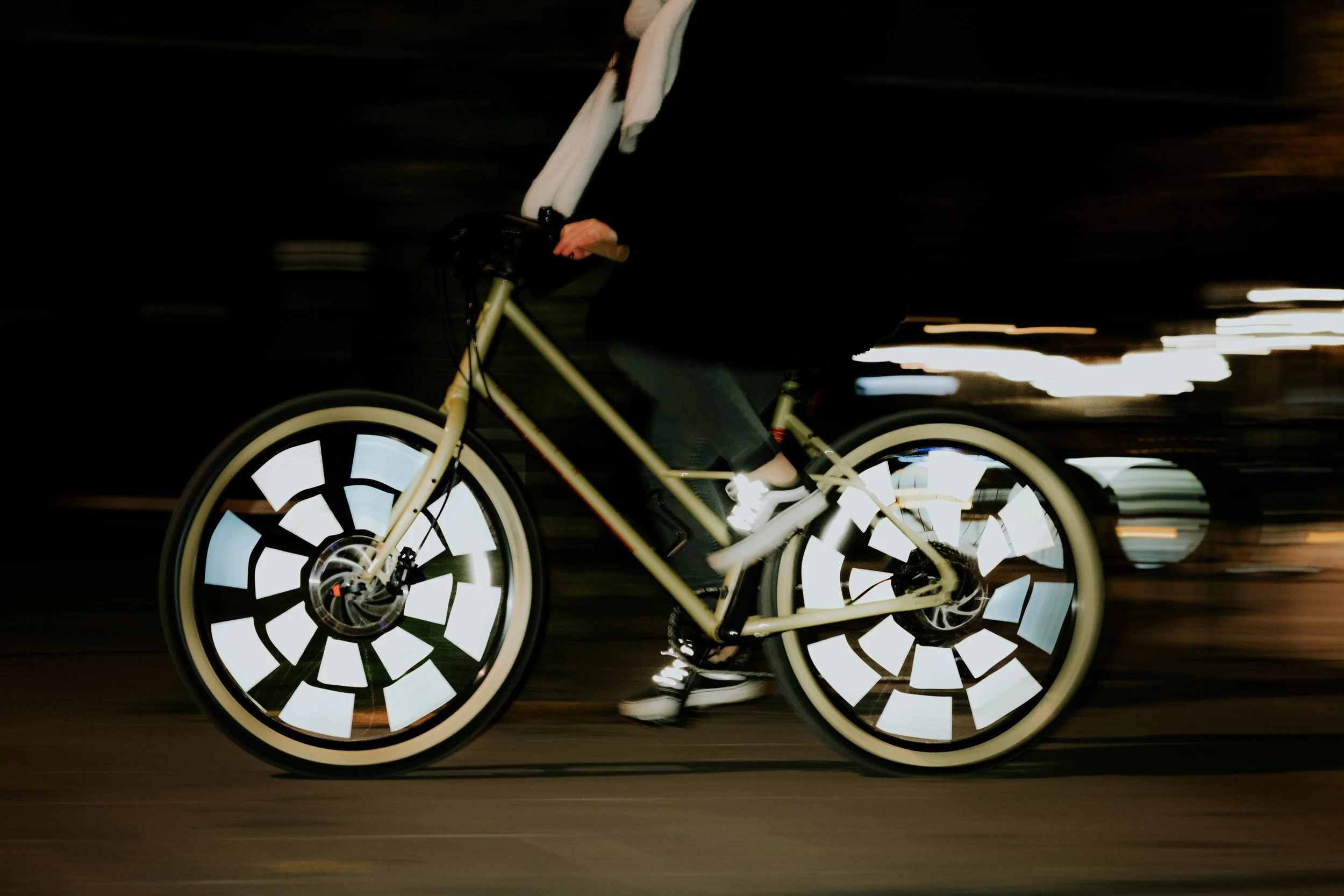 Réflecteurs de roue vélo nuit - Rainette Shop