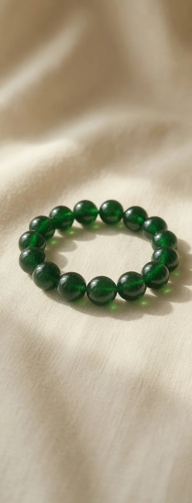 12mm Moss Agate Harmony Bracelet