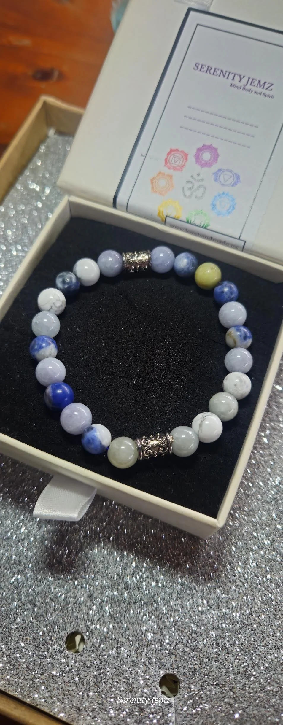 Calming Sodalite Stretch Bracelet