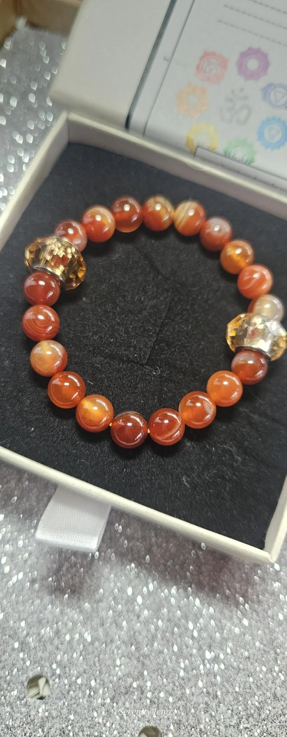 Radiant Carnelian Stretch Bracelet