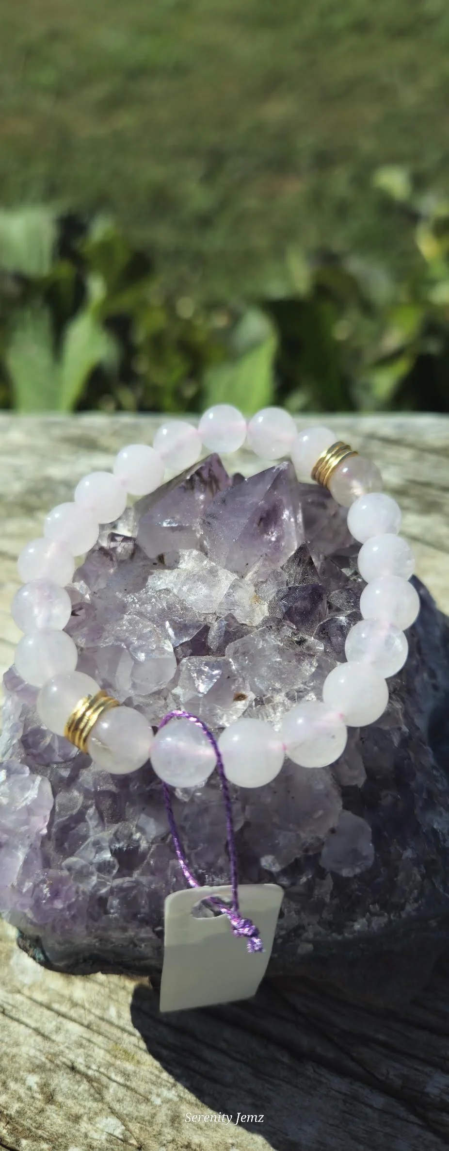 Rose Quartz  Serenity Bracelet