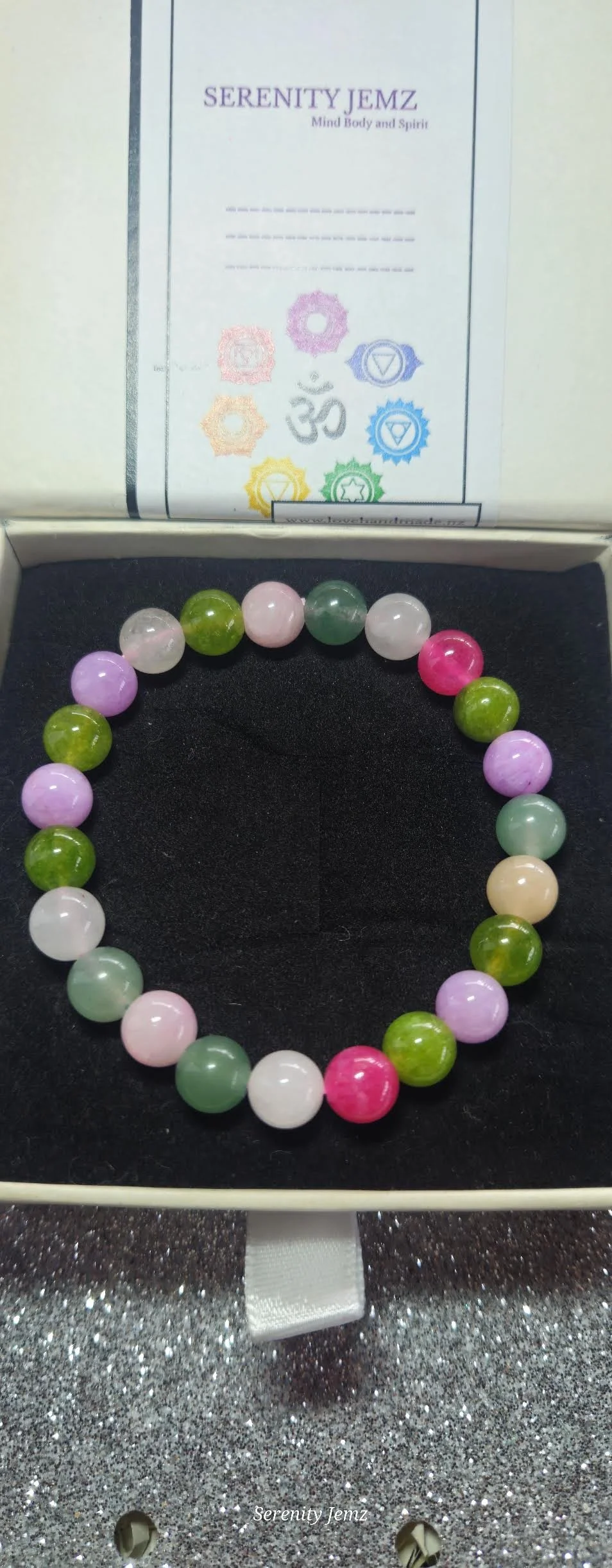 Mix Gemstone Beads Stretch Bracelet
