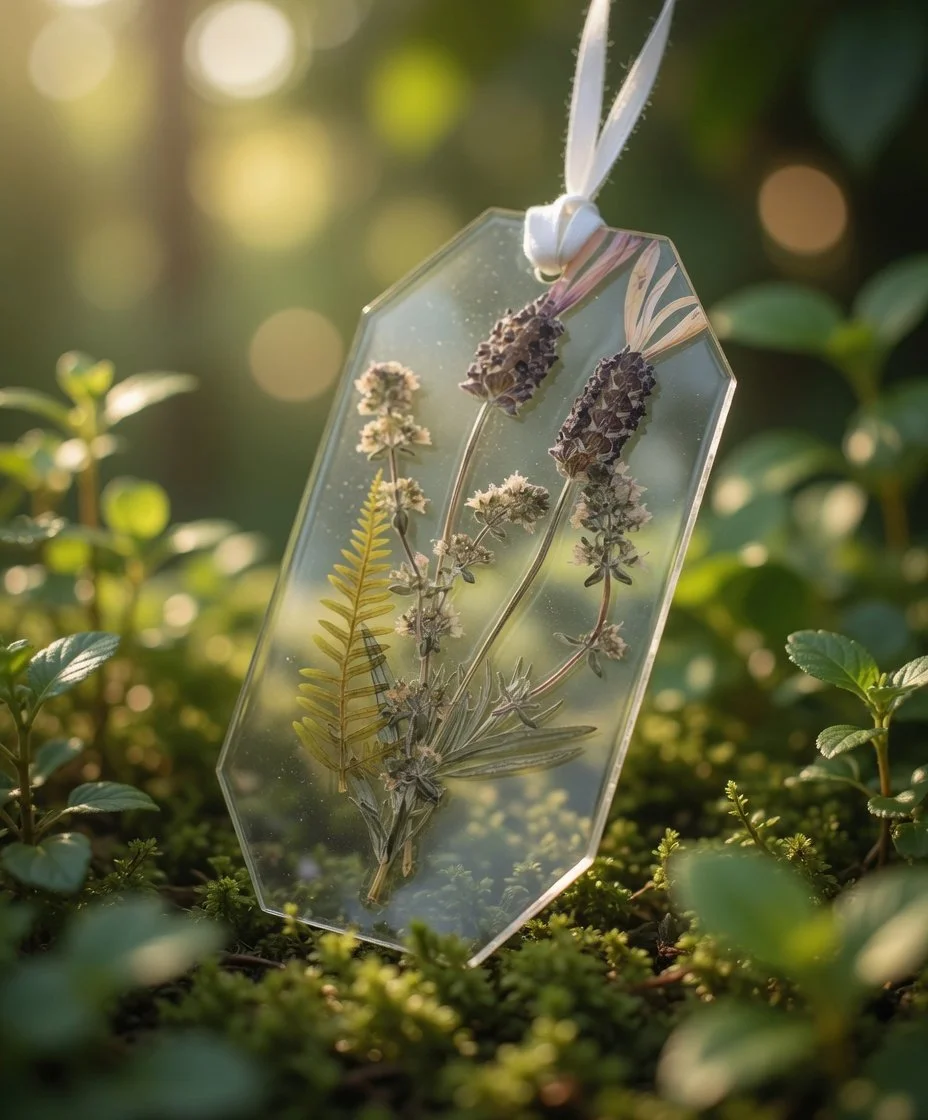 Handmade Dried Flower Bookmark