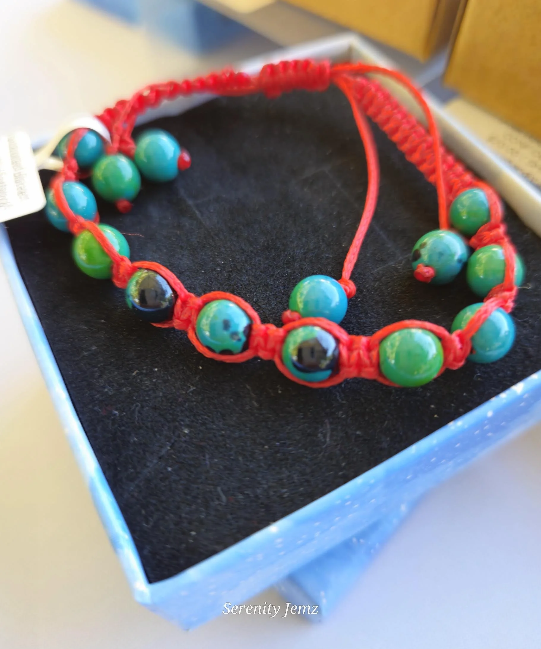 Handcrafted Kyanite Adjustable Gemstone Bracelet