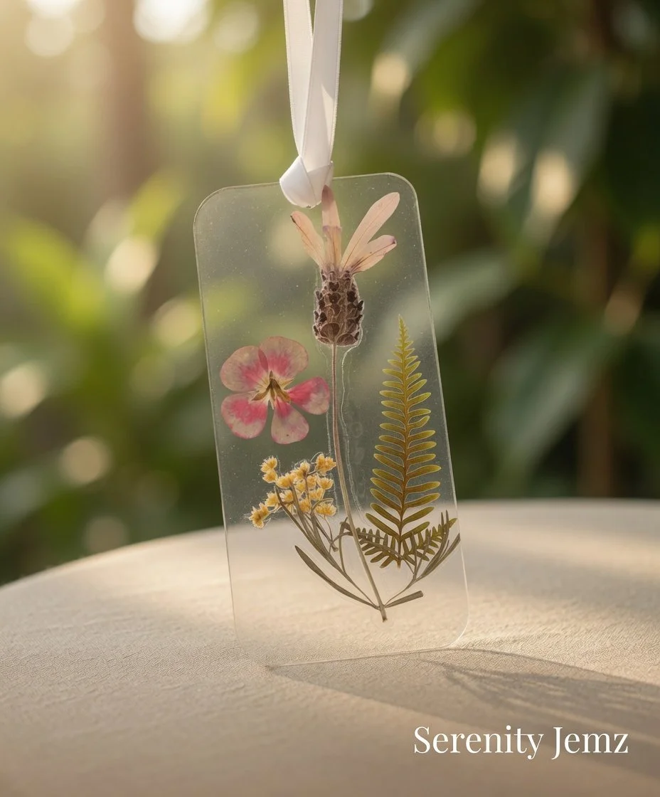Handmade Dried Flower Bookmark