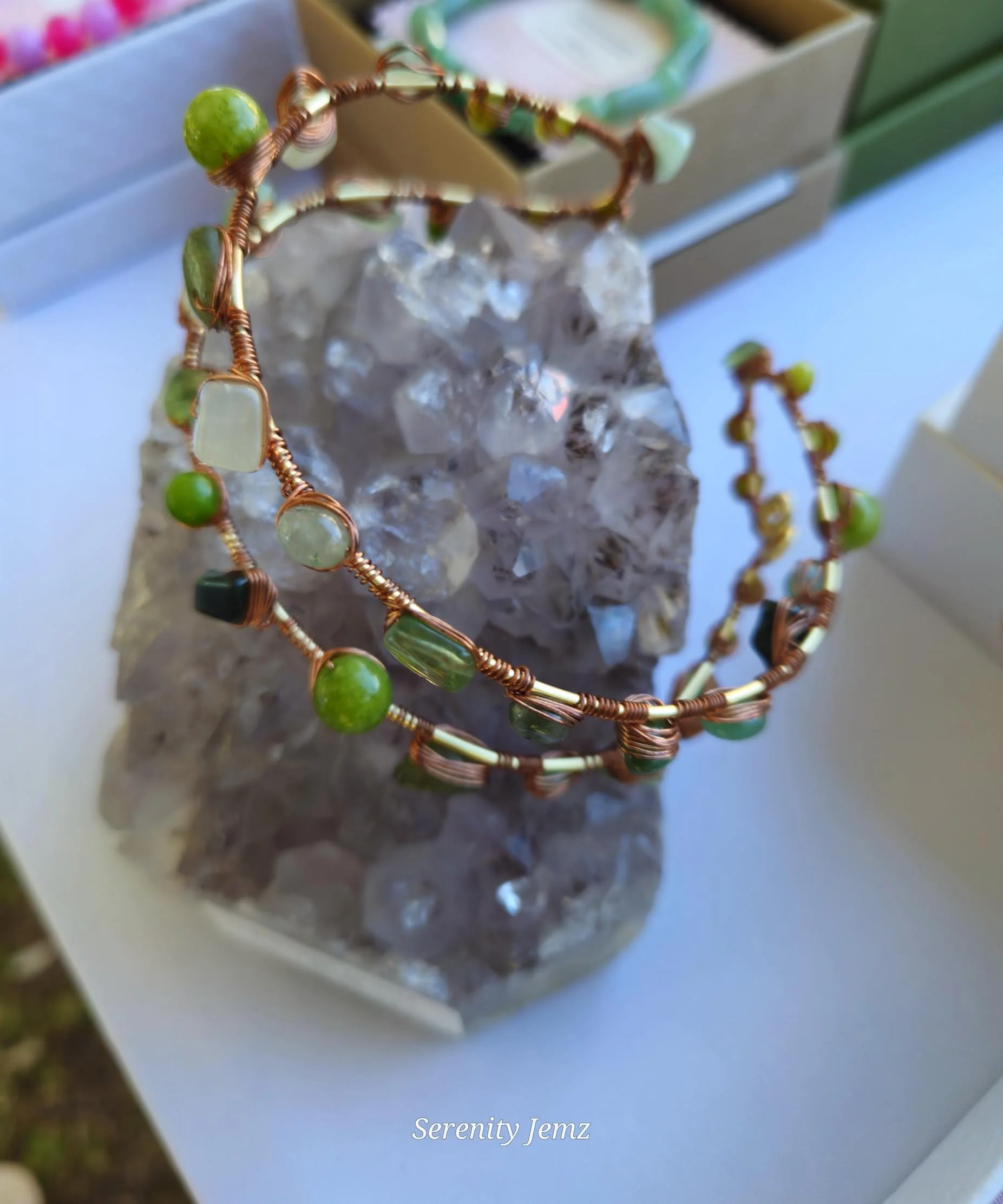 Natural Harmony Gemstone Bracelet