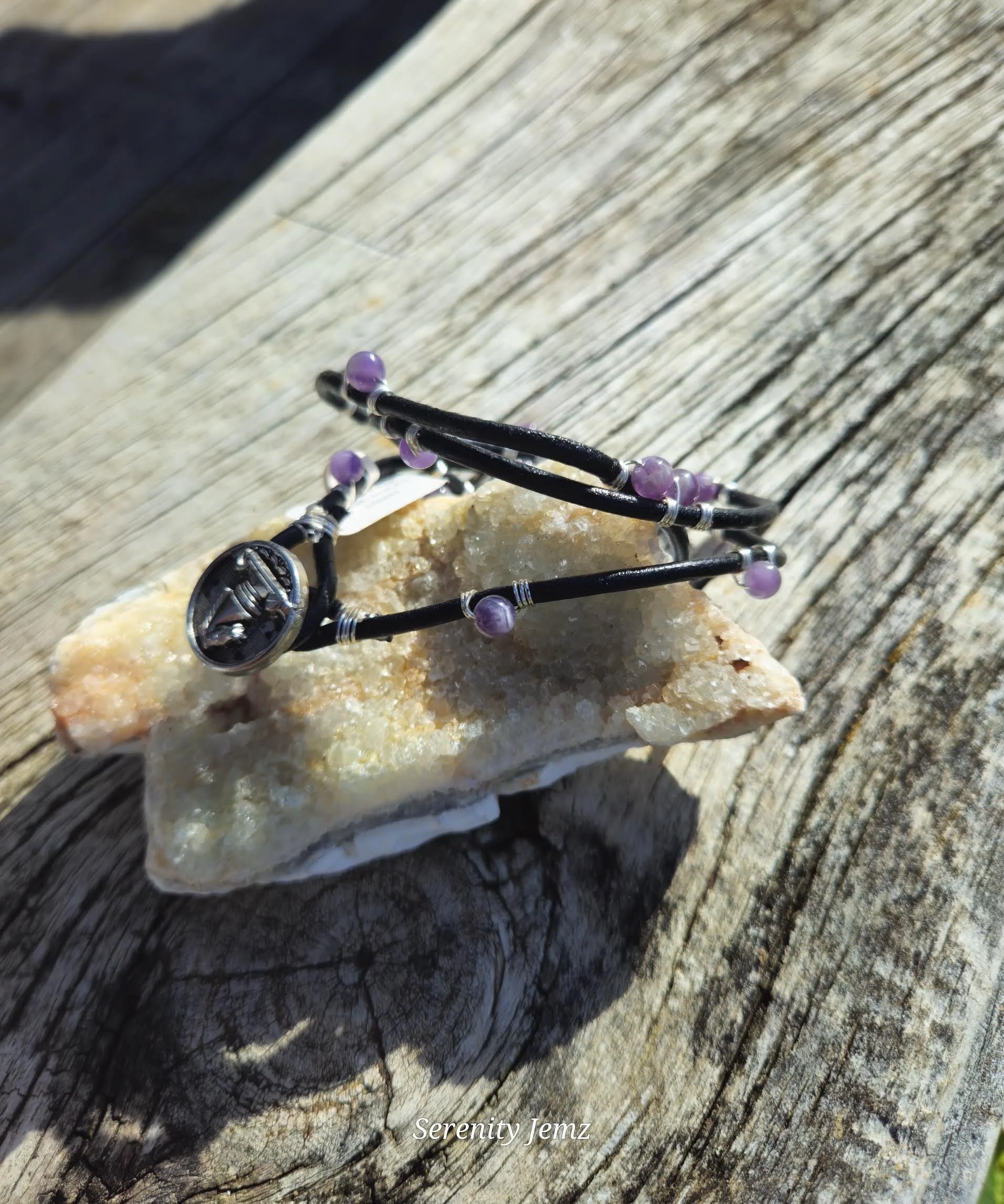 Serenity Amethyst Serenity Wrap Bracelet