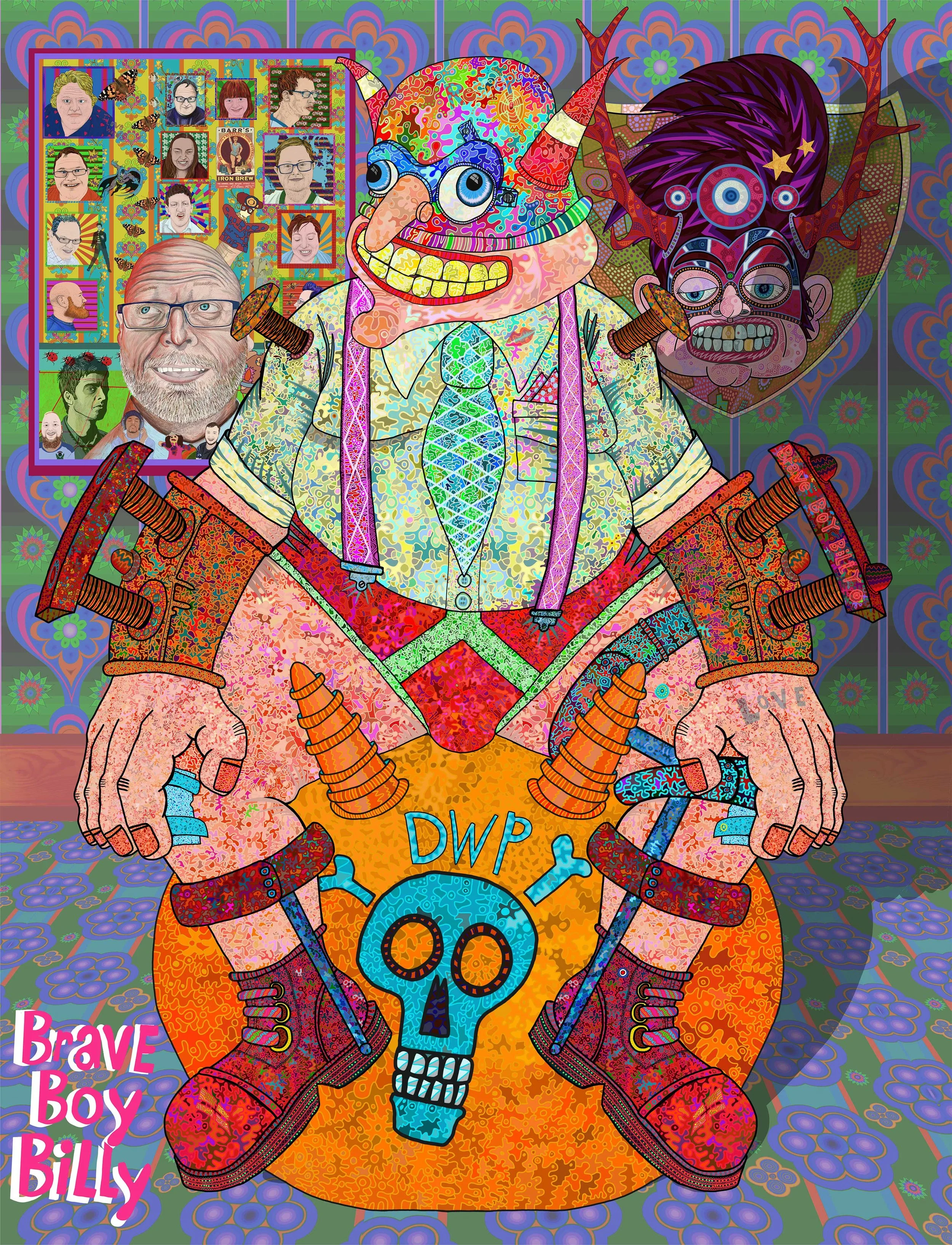 An image of the artwork Brave Billy Boy by Jason Wilsher-Mills.