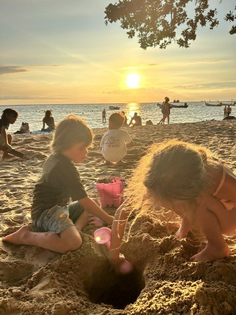 Fantastisch strand op Koh Tao