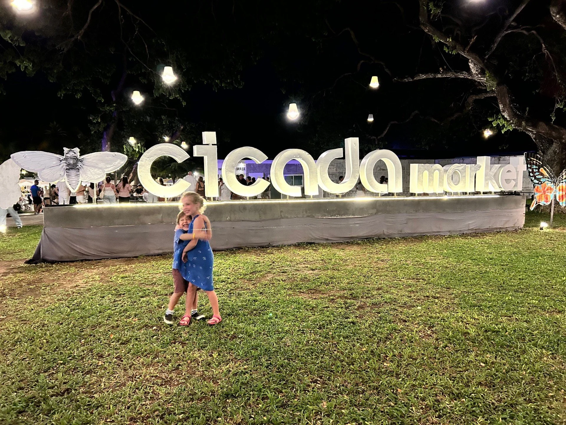 Night market in Hua hin