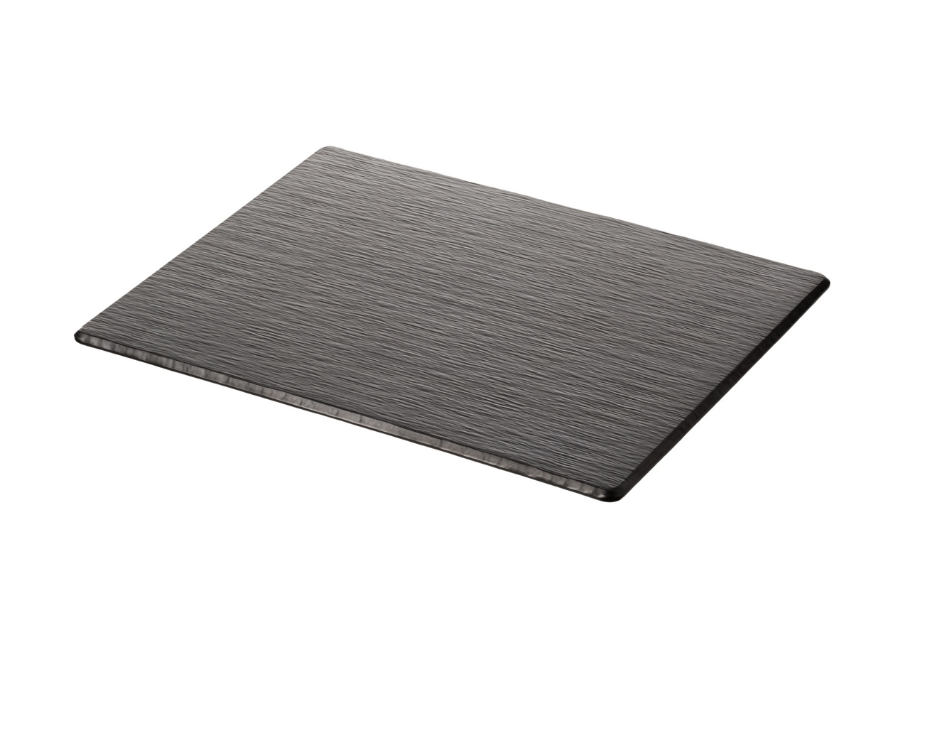 Matte Retangular Black Serving Tray  (size 32cm x 17cm)