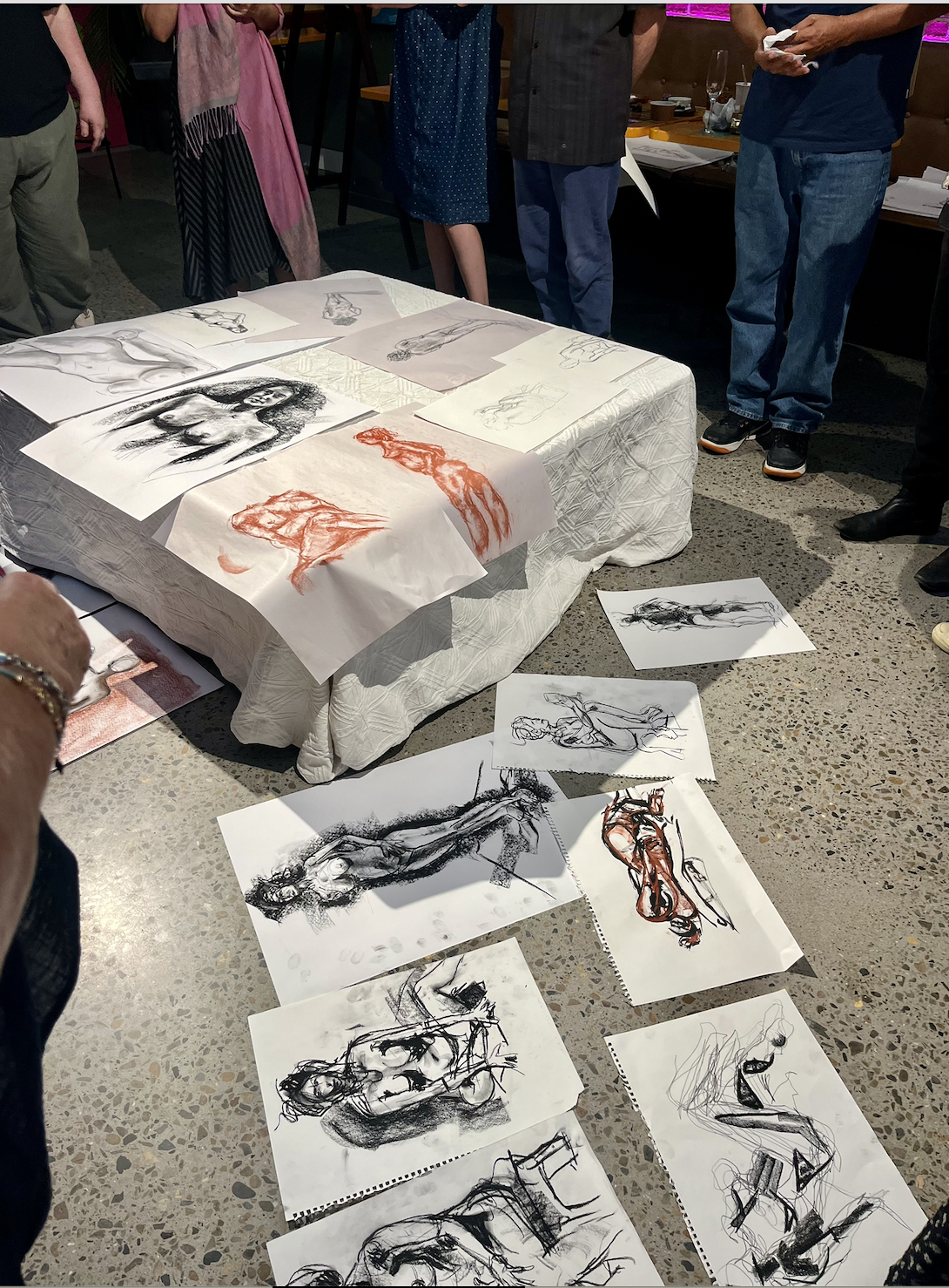 Freestyle Life Drawing  all inclusive @ Gallery 8 $35 limited Easels