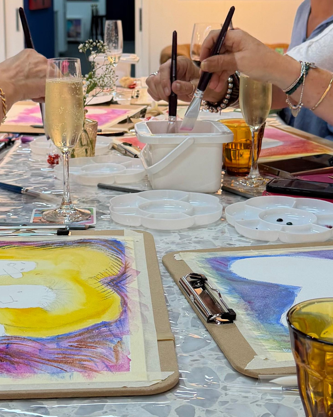 Art Workshop with Inessa Ivascanin 1.30pm - 4.30pm Watercolour Limited seats, beginner friendly