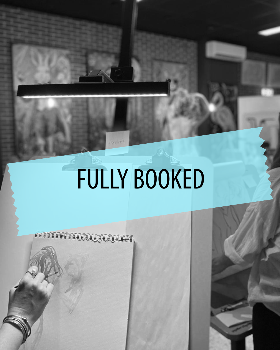 Life Drawing Thursday 6.00pm - 8.30pm - Female Model 