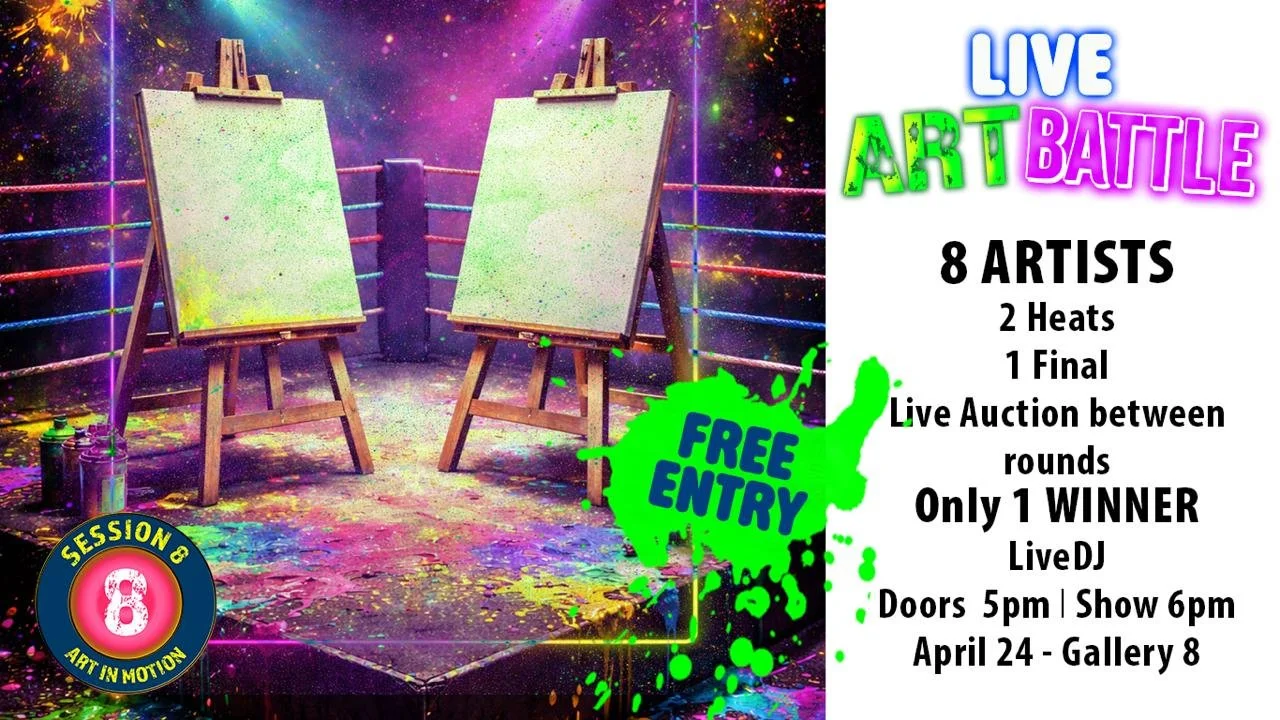 🎨 POP-UP EXHIBITION &amp; ART BATTLE 