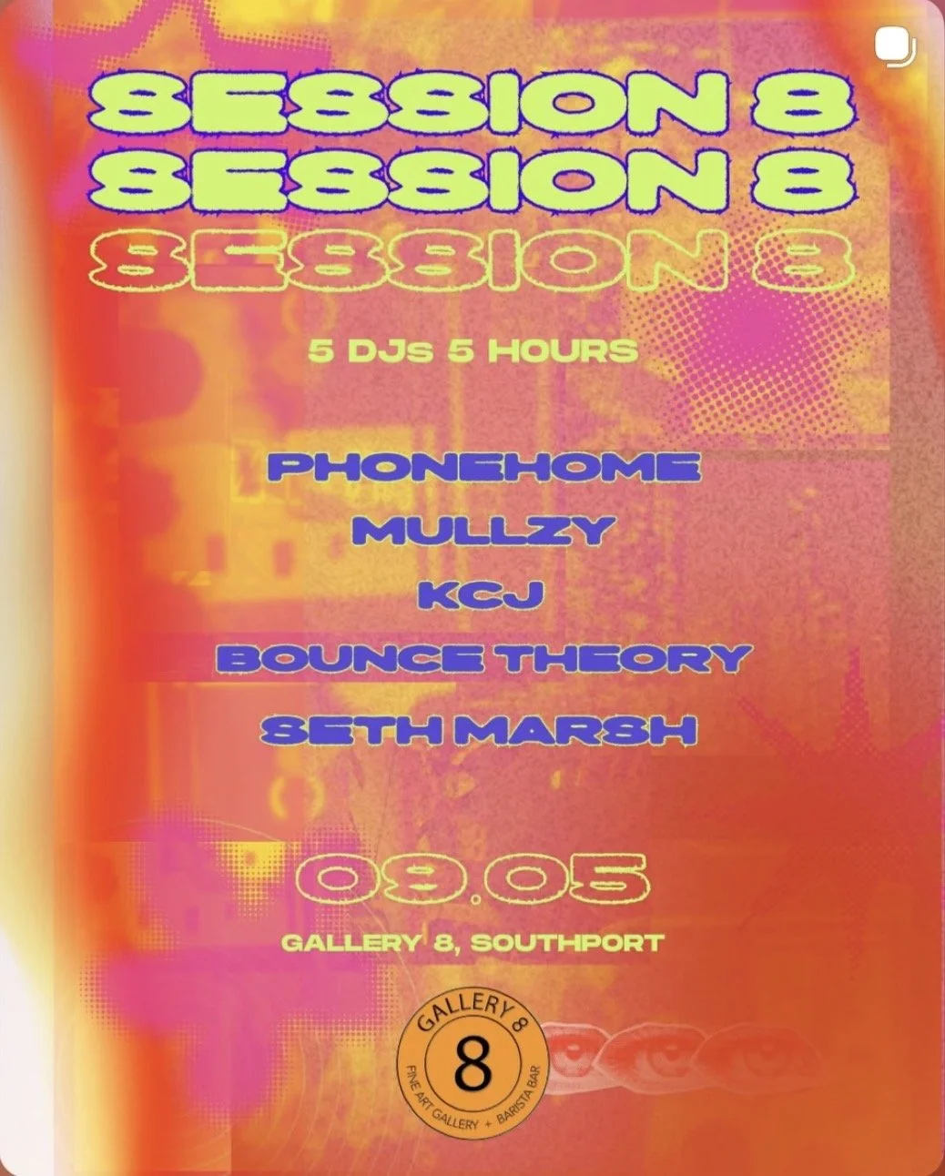 SESSION 8 - LIVE DJ EVENT - 5 DJ’s in 5 Hours - Phonehome - Mullzy - Seth - Bounce Theory - KCJ