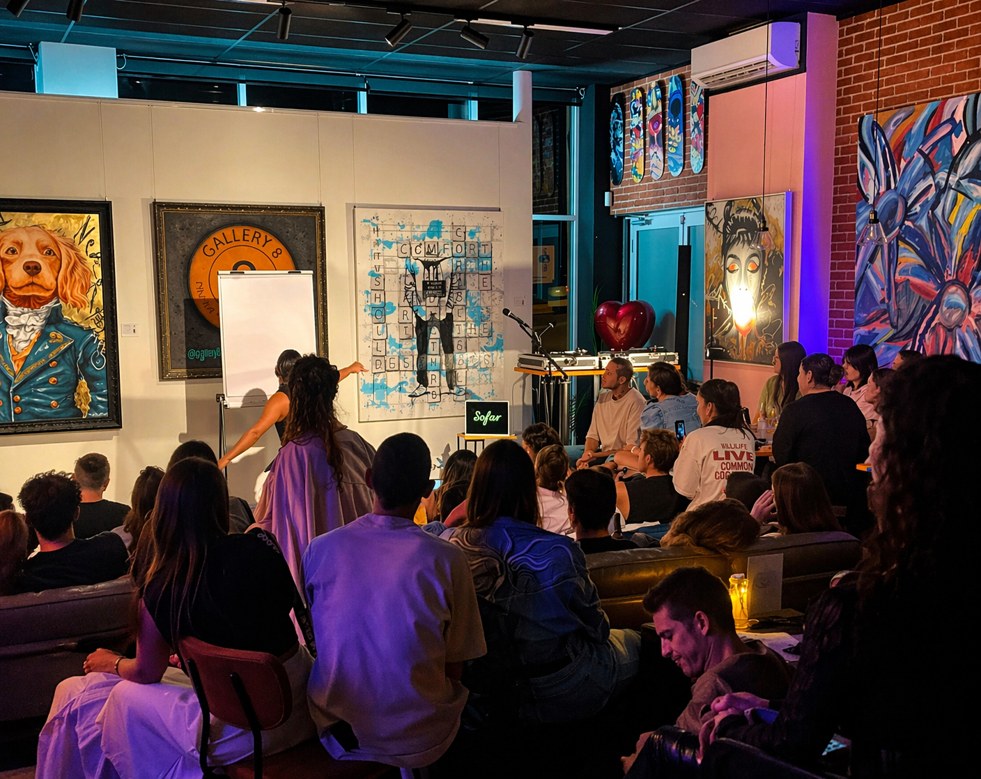 Sofar sounds at Gallery 8 