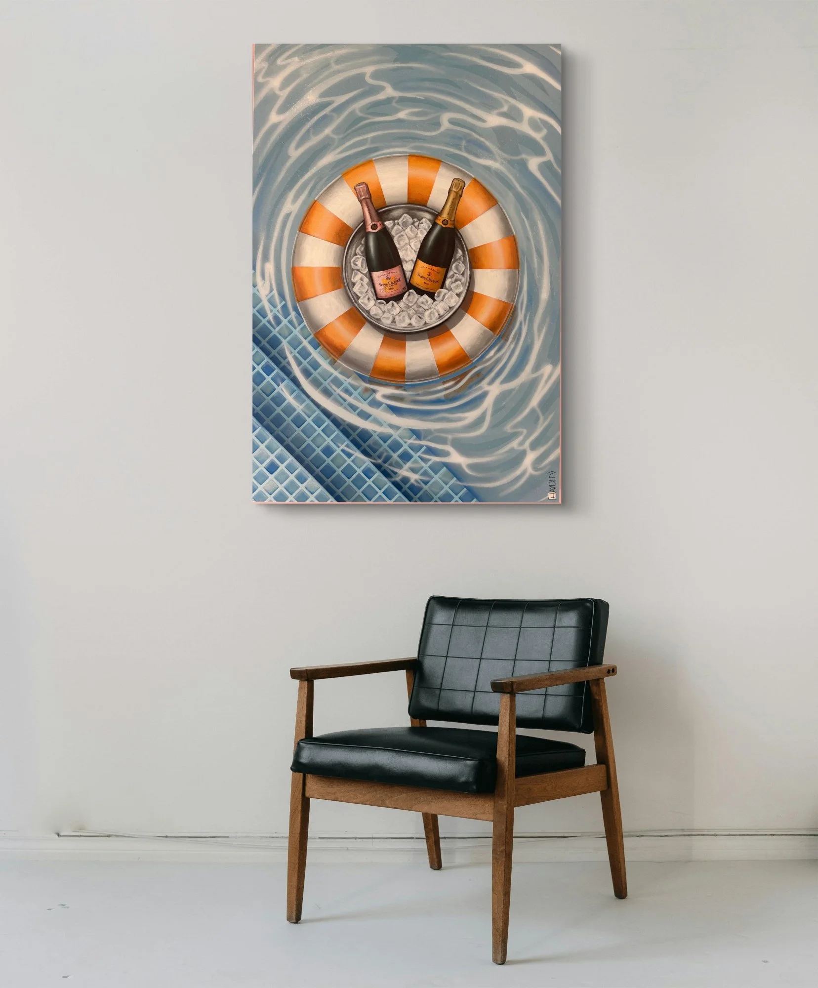 Sun Club – Original Contemporary Artwork for Sale | Luxury Pop Art Gold Coast insitu.JPG