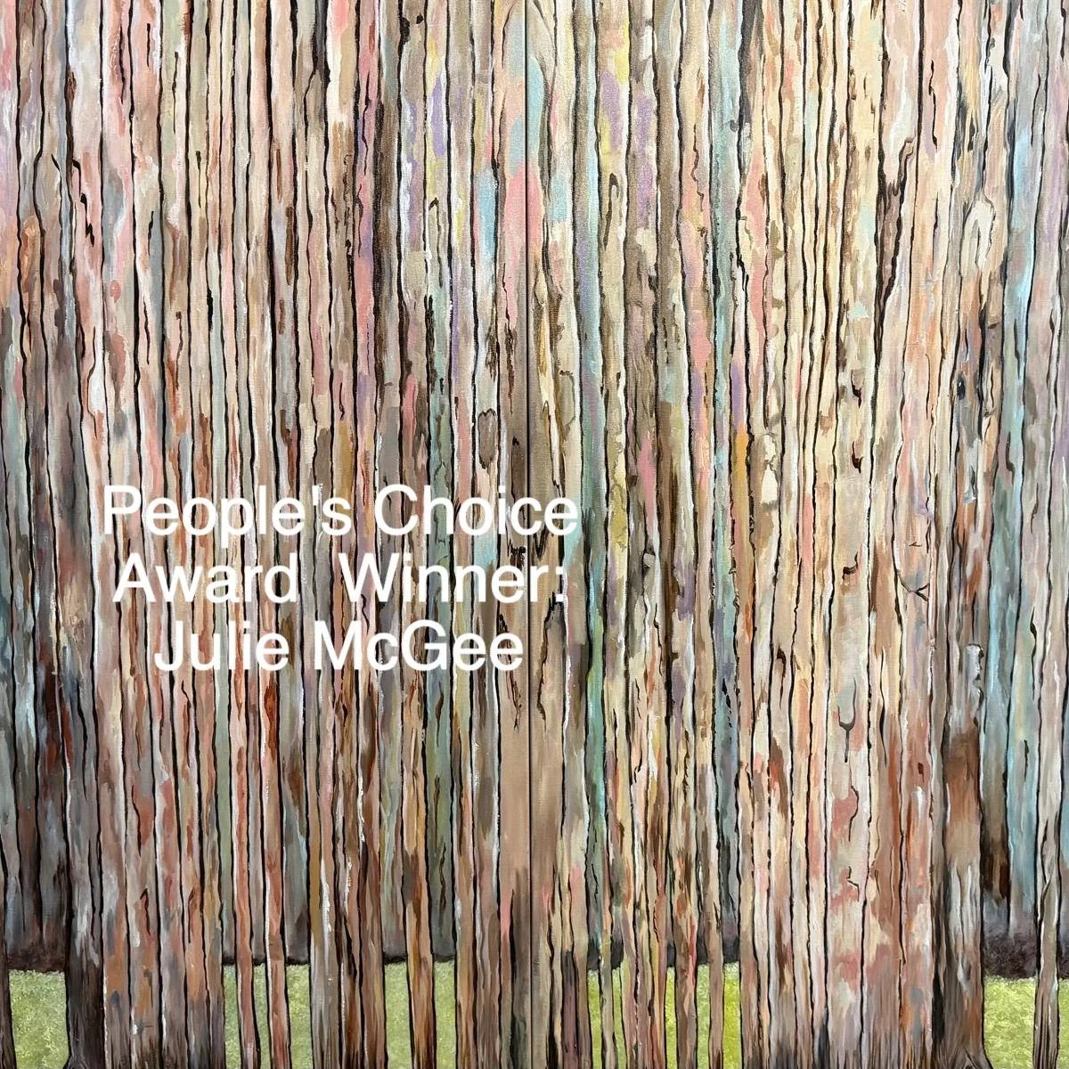 People&rsquo;s Choice Award Winner - Artist Julie McGee

A huge congratulations to Julie McGee, winner of the Gallery 8 People&rsquo;s Choice Award.

Julie&rsquo;s winning work, Coombabah Paperbarks, is an original acrylic on canvas, measuring an imp