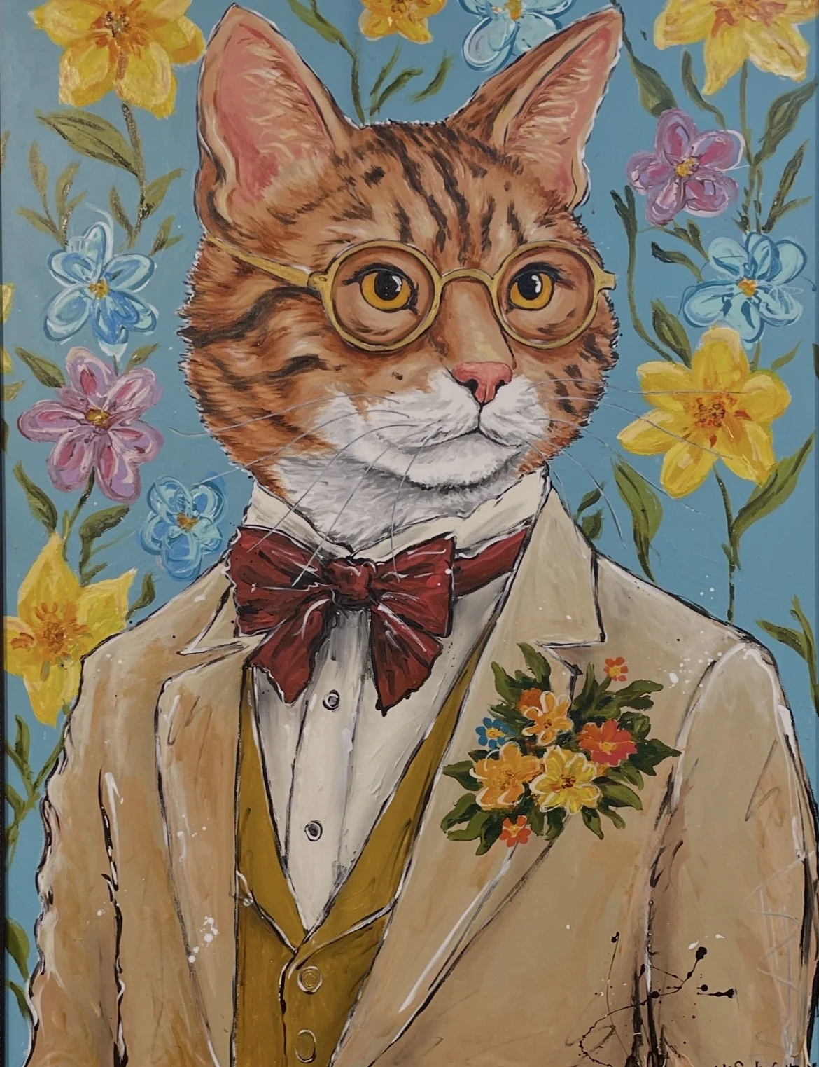 Whiskers & Wild flowers