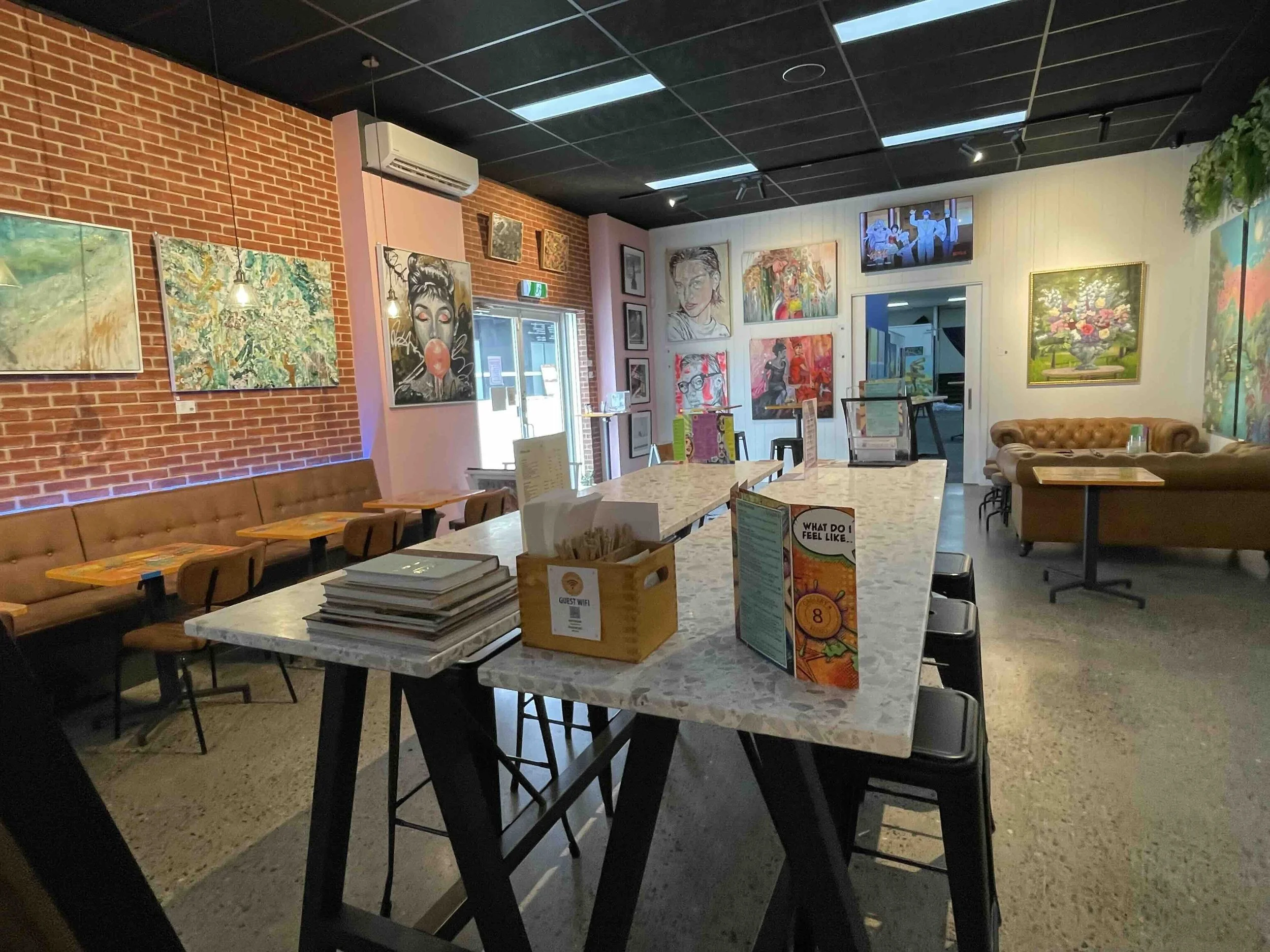 Moveable High Tables  and stools 