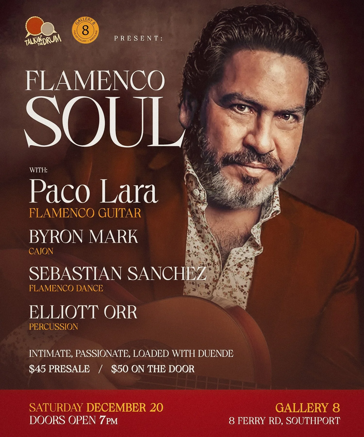 SAT 20 DEC - Flamenco Soul 