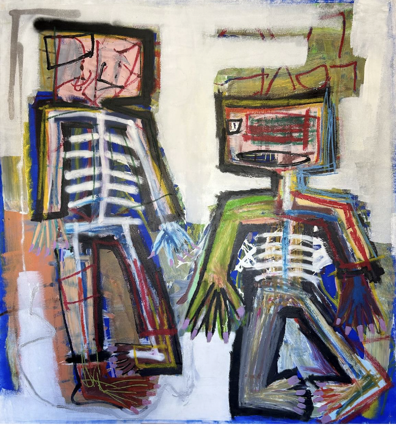 Title:  "IM NOT MY DAD" Size:  176cm x 191cm 