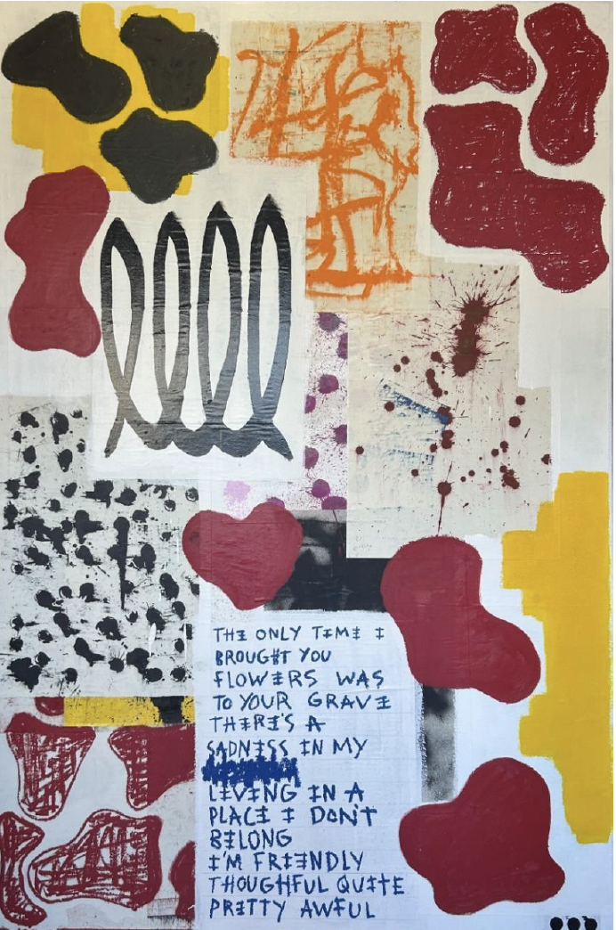 Title:  "DECAPITATED" Size:  183cm x 122cm