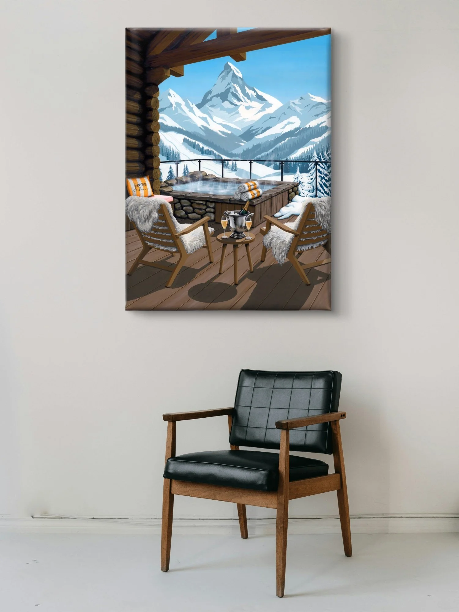 Lumiere Hand Embellished print in situ .JPG