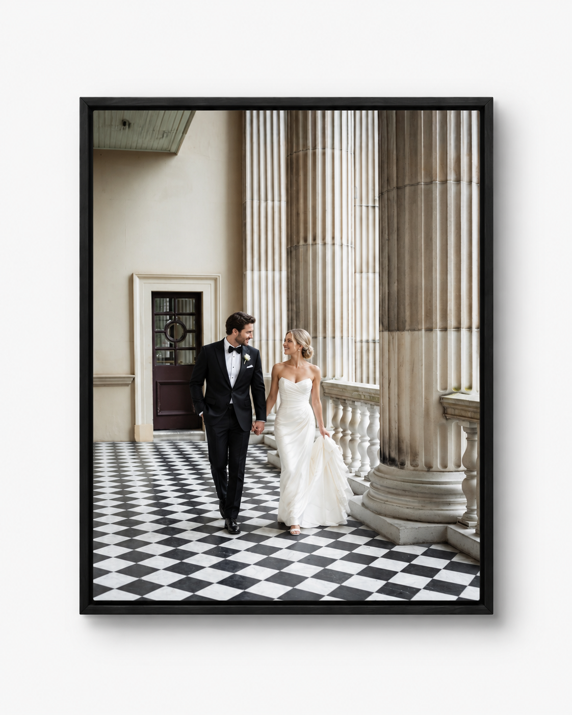 Custom Canvas Print with Float Frame